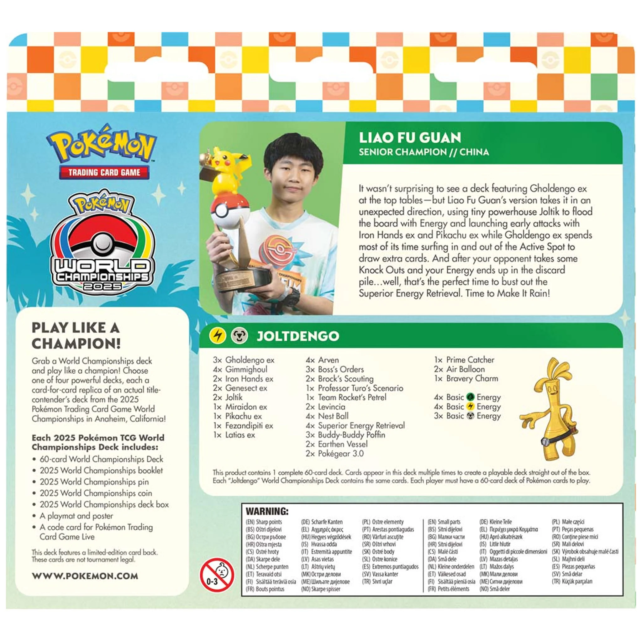 2025 Pokemon TCG World Championships Deck - Liao Deck - Image 2