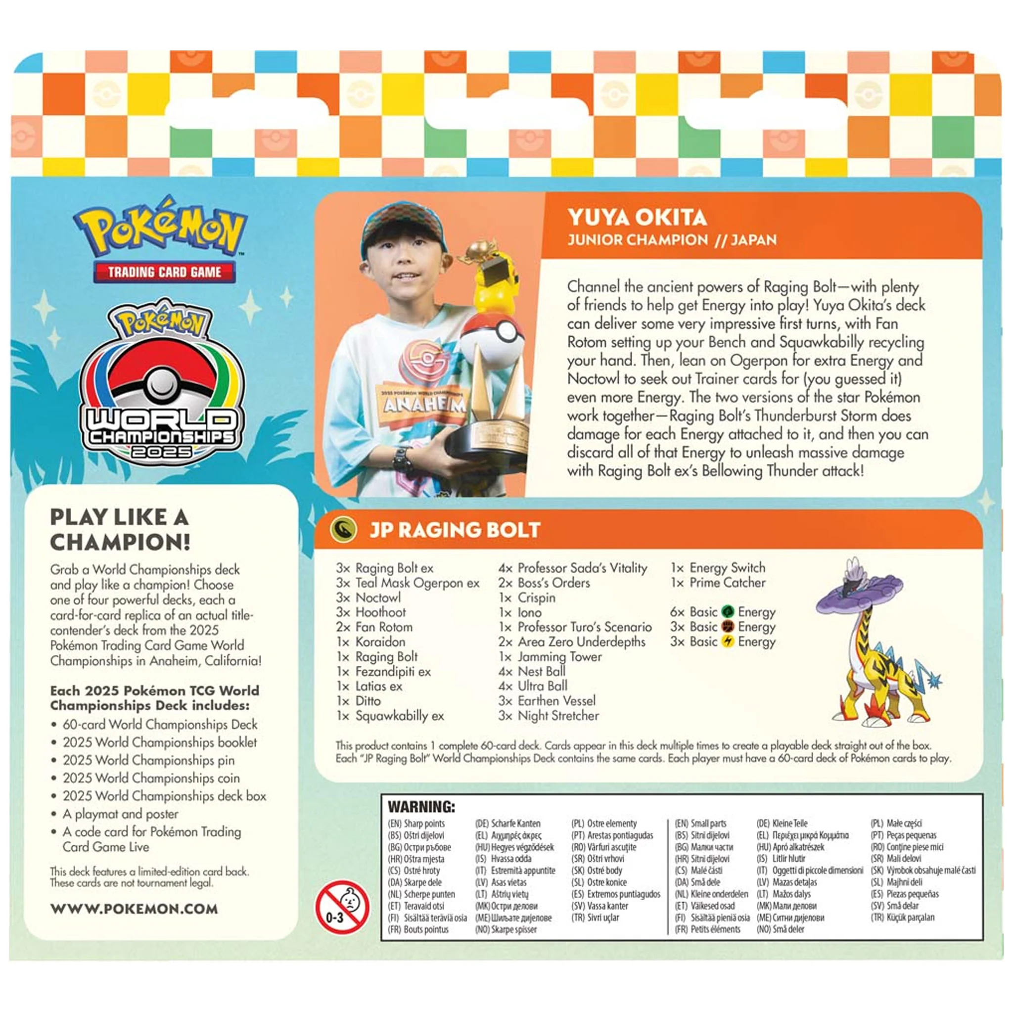 2025 Pokemon TCG World Championships Deck - Yuya Deck - Image 2