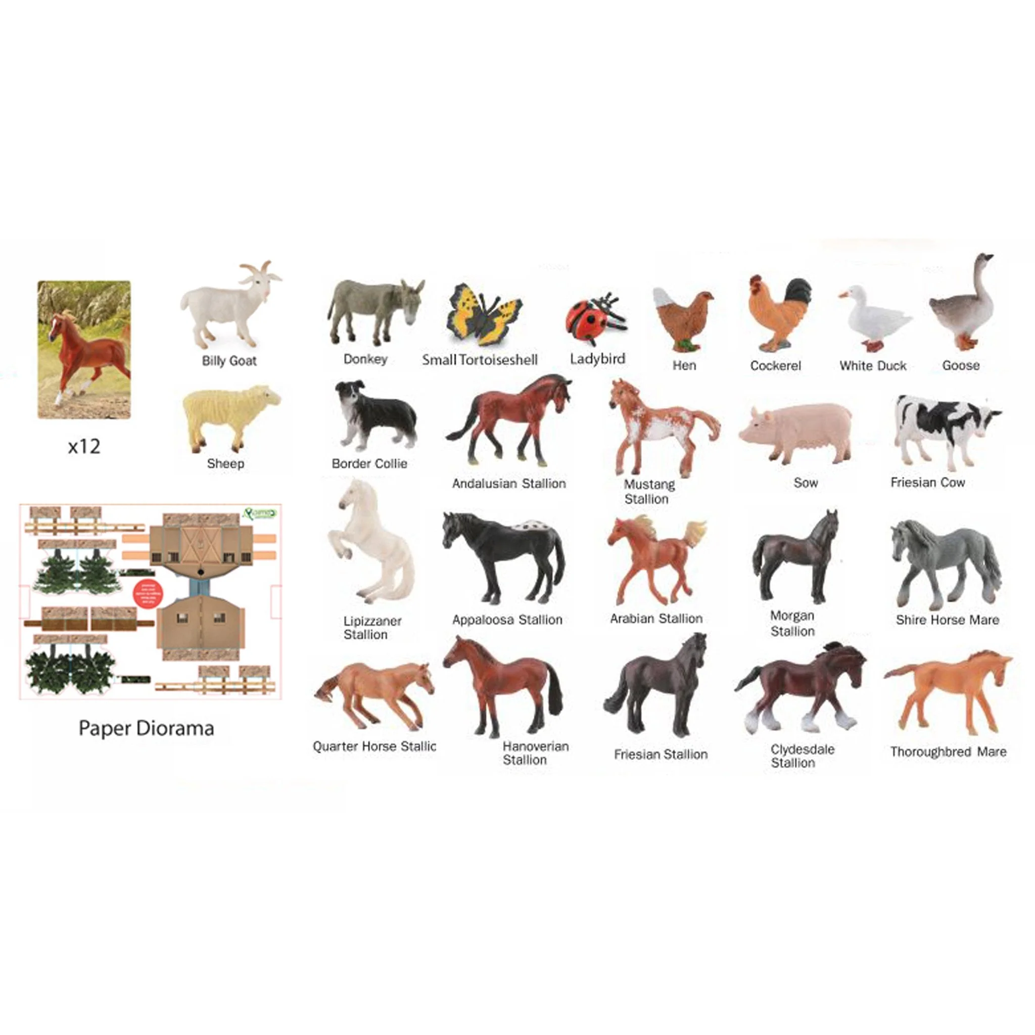 CollectA Advent Calendar Horse and Farm - Damaged Box - Image 2