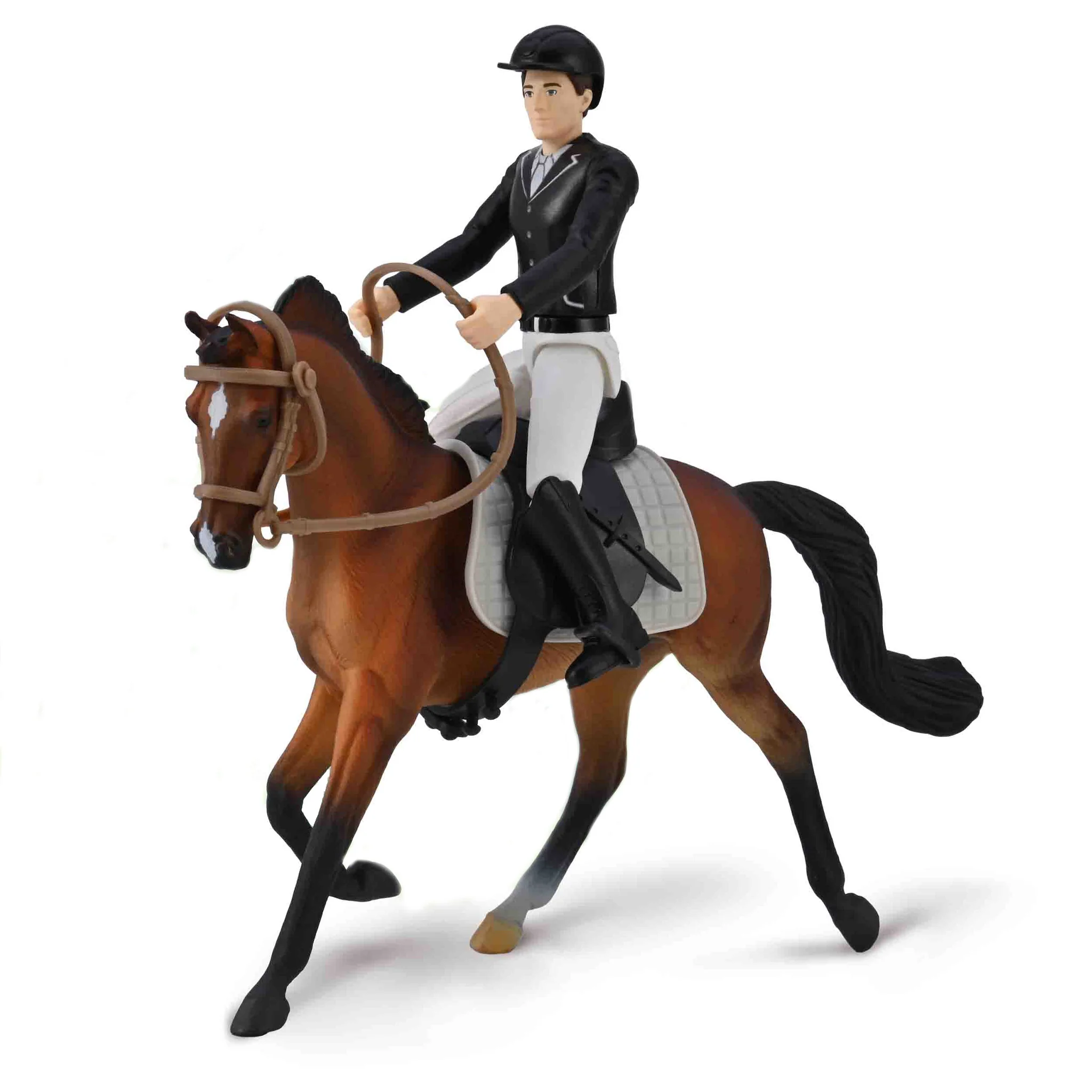 CollectA Male Tournament Rider with Equestrian Helmet - Image 3