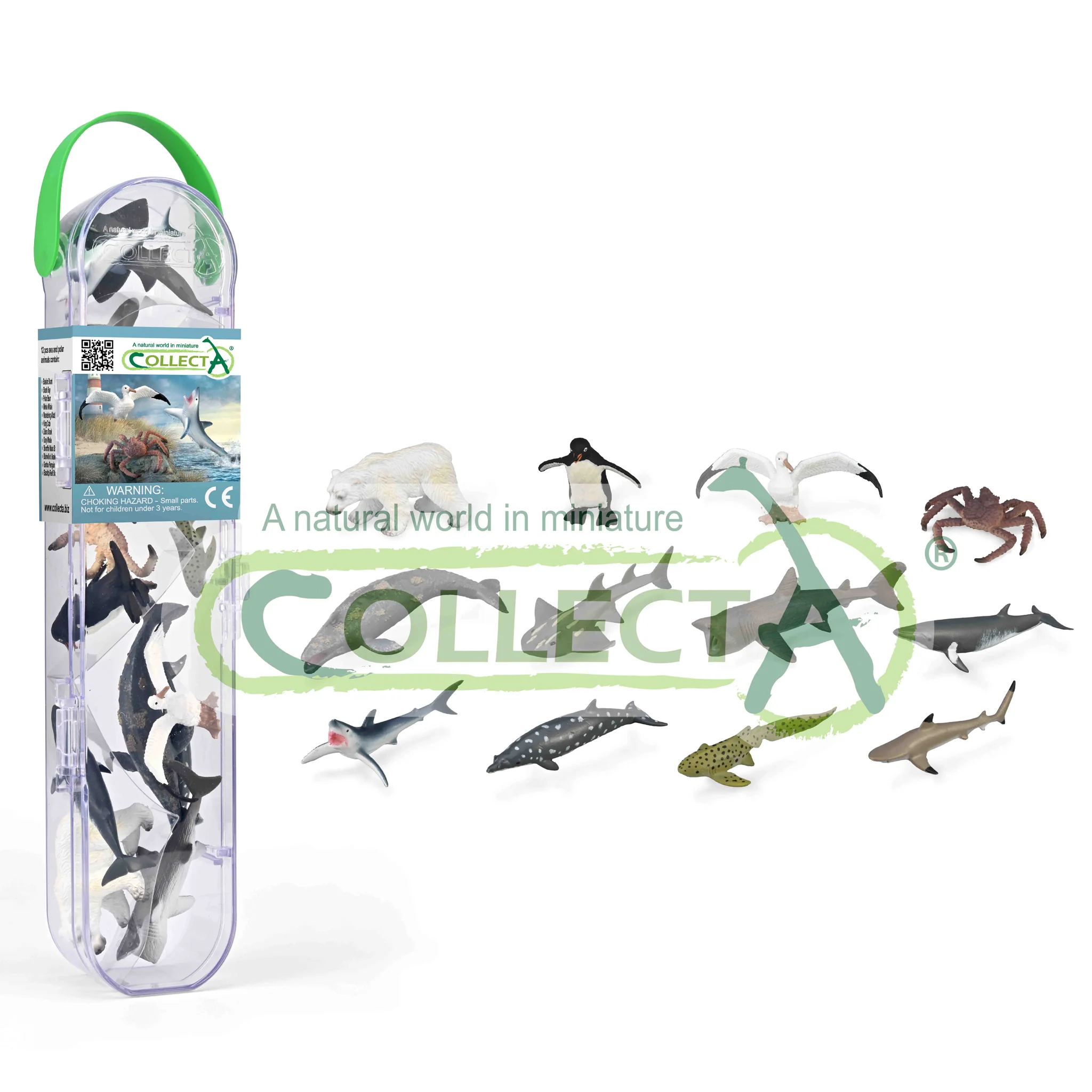 CollectA Mini Sea Life Tube 12 Piece (C) - Image 3