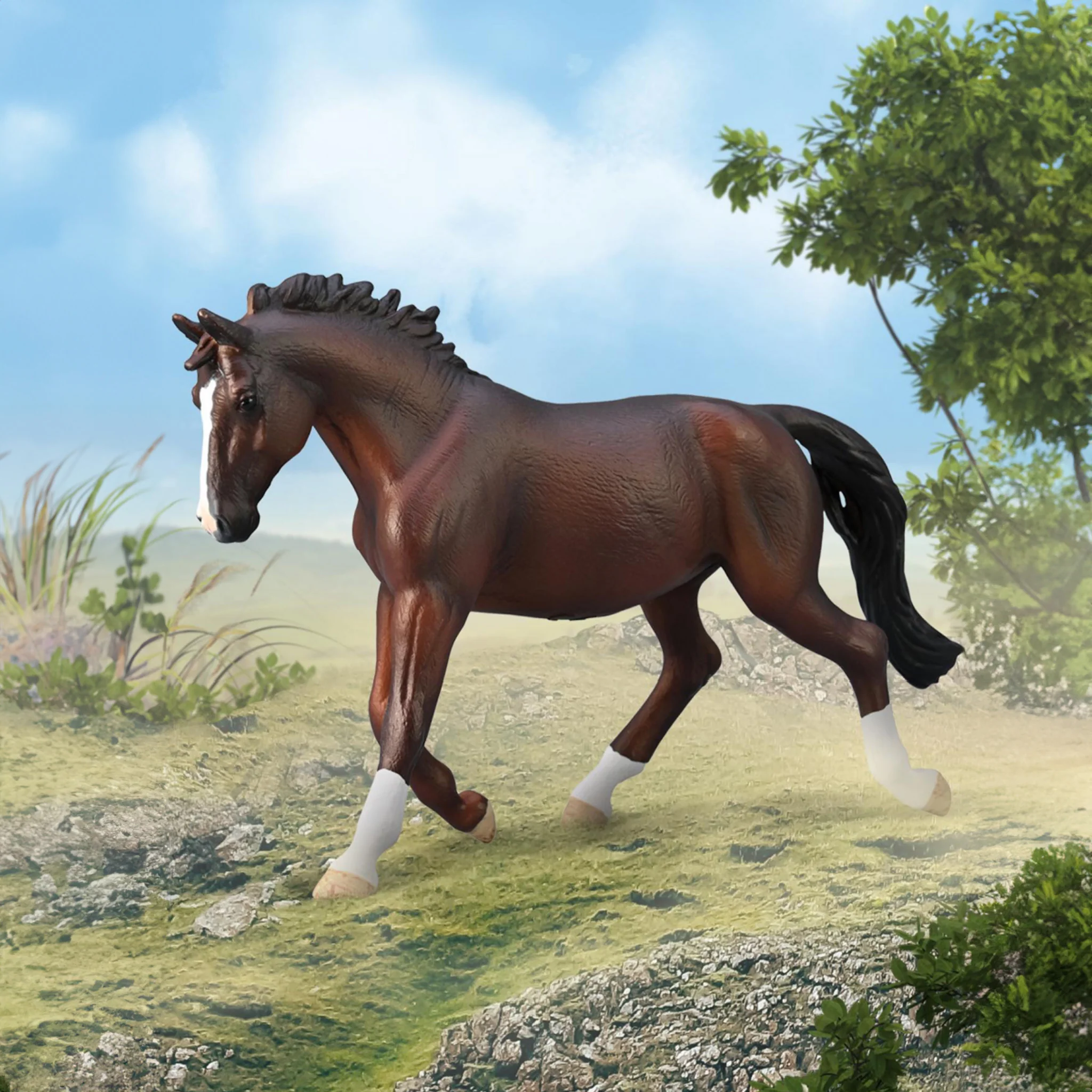 CollectA Oldenburg Mare Bay - Image 3