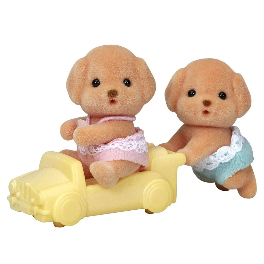 Sylvanian Families Toy Poodle Twins