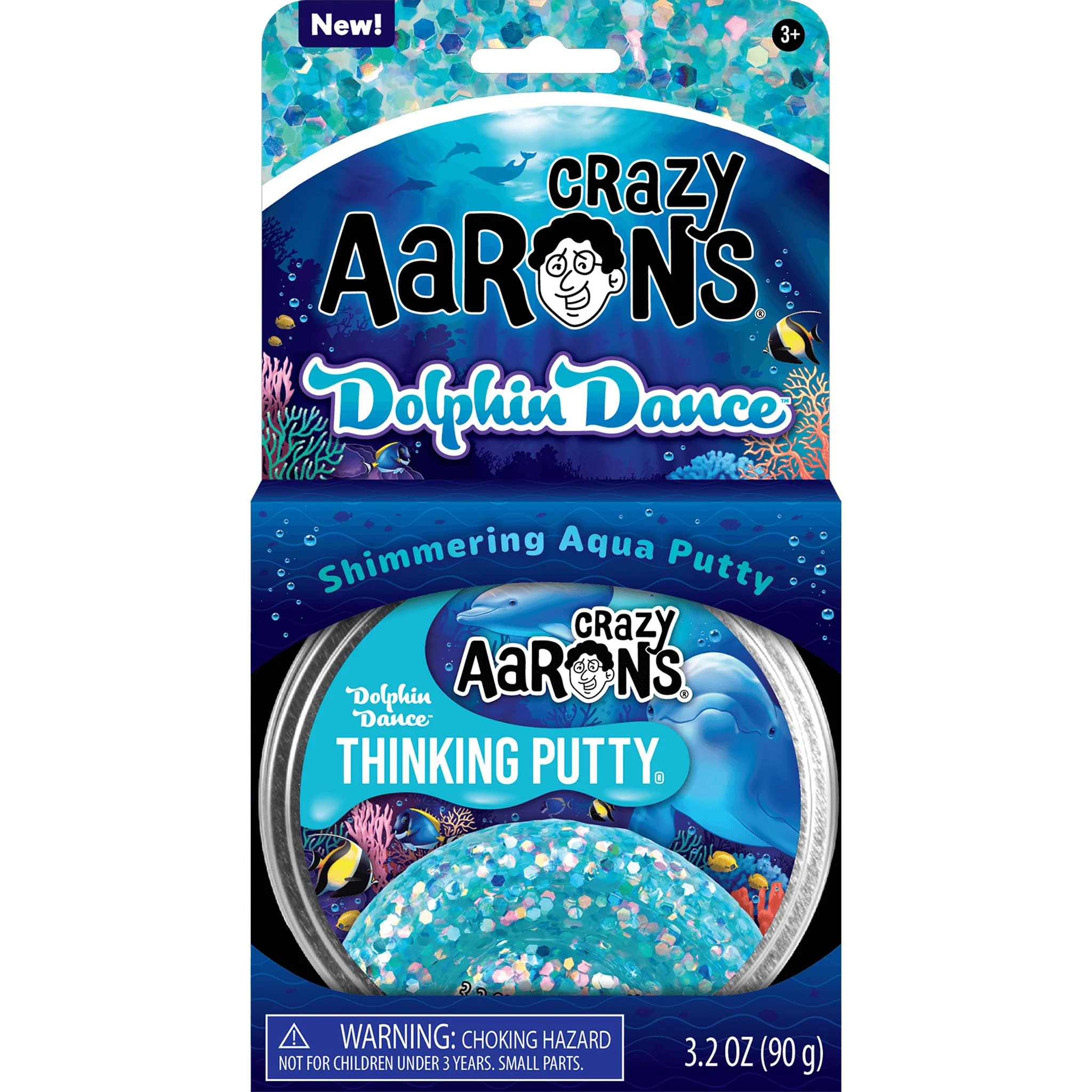 Crazy Aarons Dolphin Dance Trendsetters Thinking Putty - Image 2