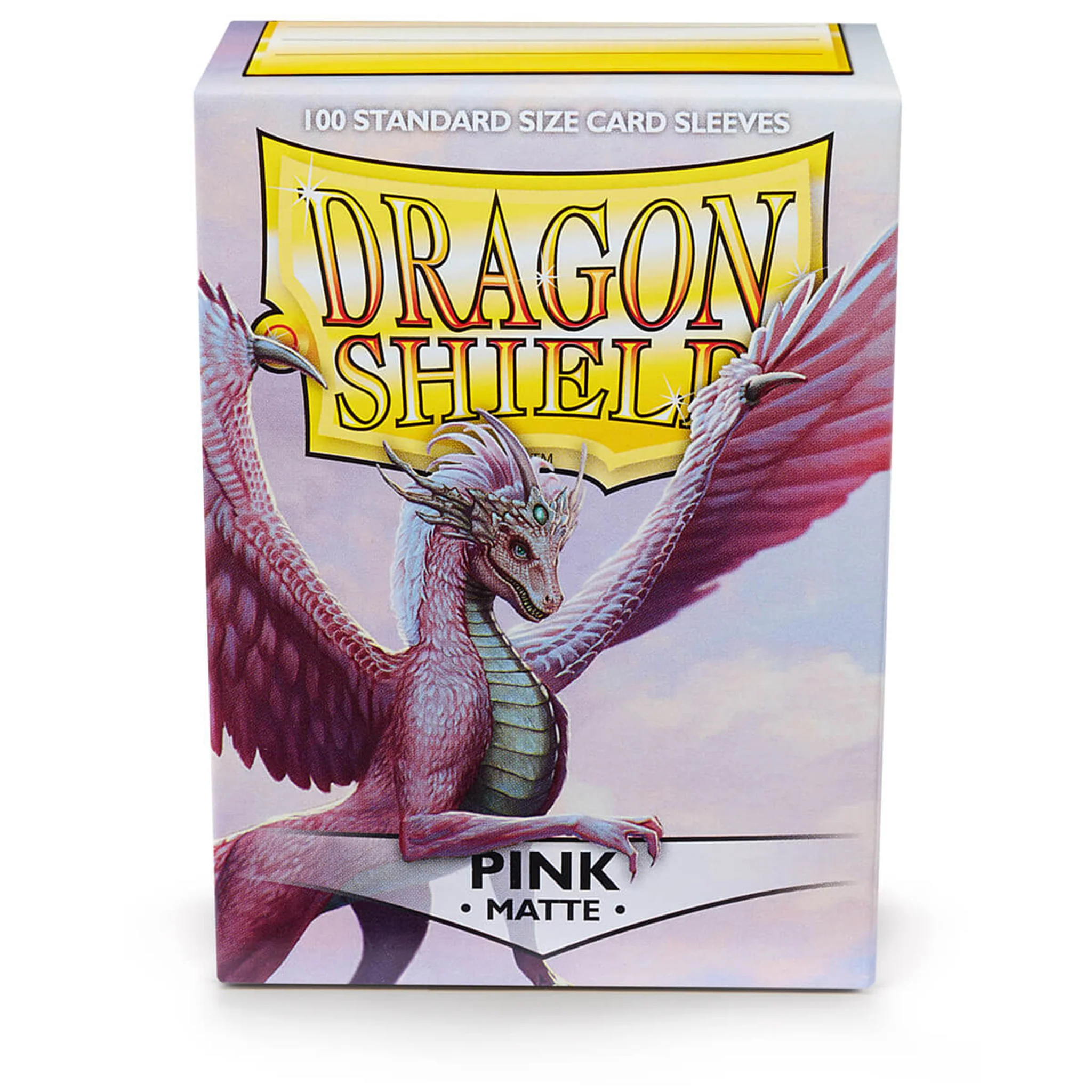 Dragon Shield Sleeves - Pink Matte - 100 Pack - Image 3