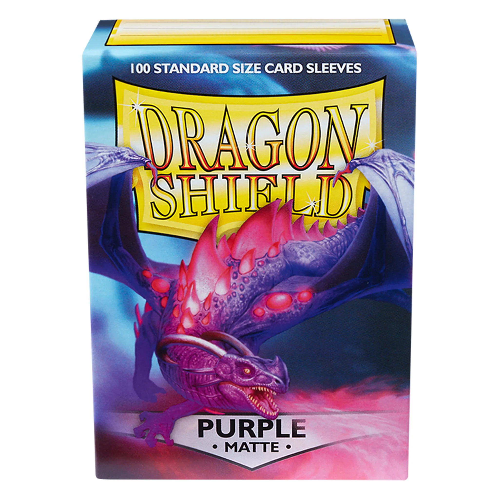 Dragon Shield Sleeves - Purple Matte - 100 Pack - Image 4