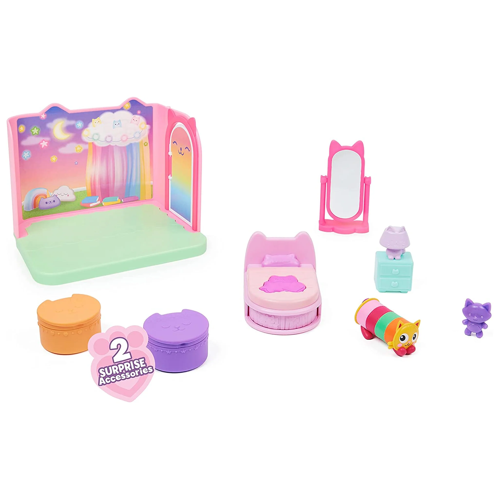Gabby's Dollhouse - Pillow Cat's Sweet Dreams Bedroom - Image 4