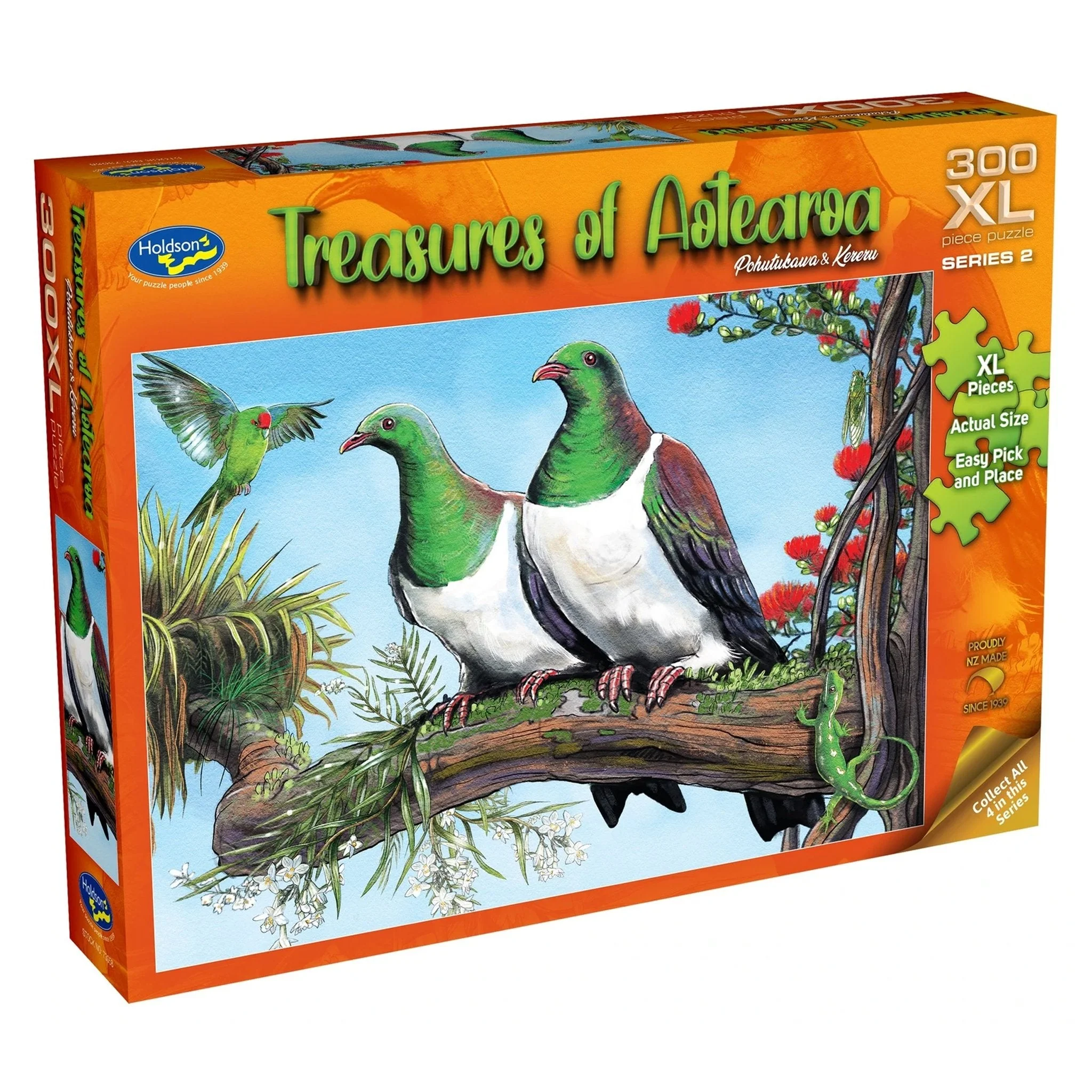 Holdson Pohutukawa & Kereru Puzzle 300pc