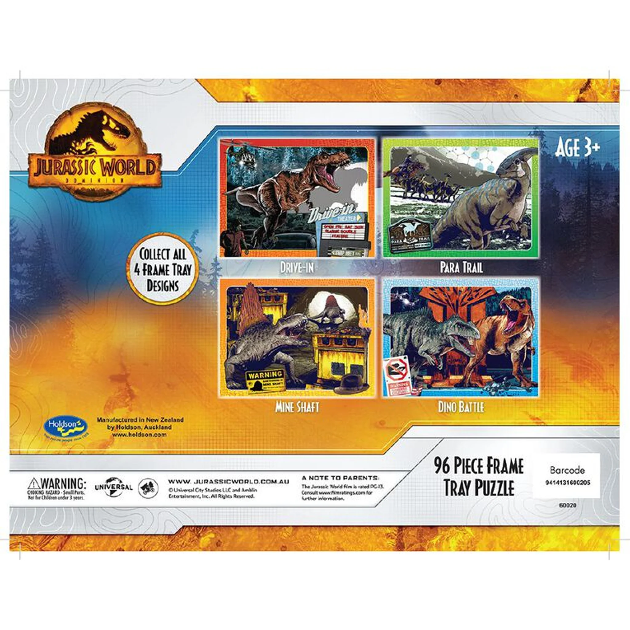 Jurassic World Dominion Dino Battle Frame tray 96pc - Image 2