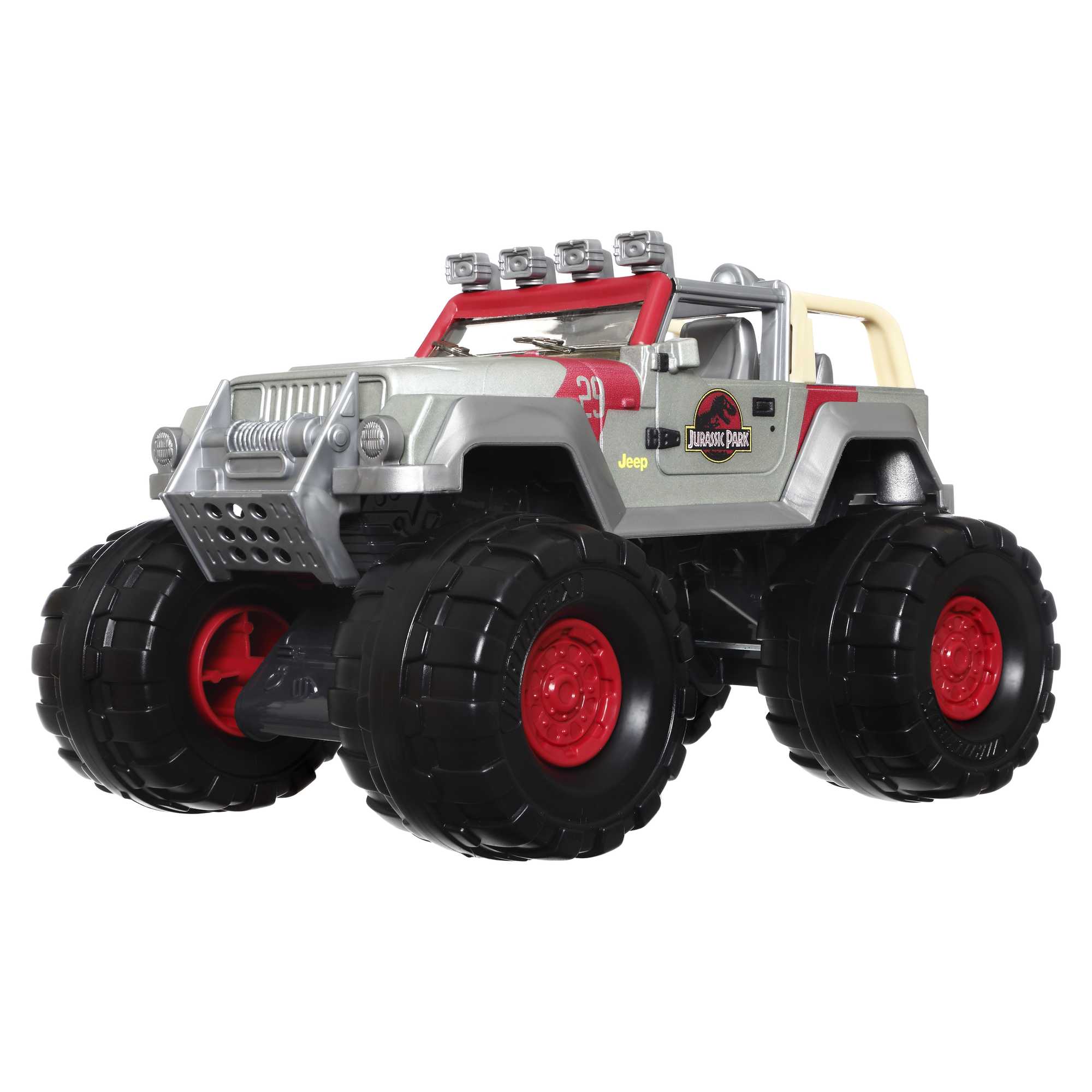 Jurassic World - Matchbox 93 Jeep Wrangler 1:24 Scale Truck - Image 5