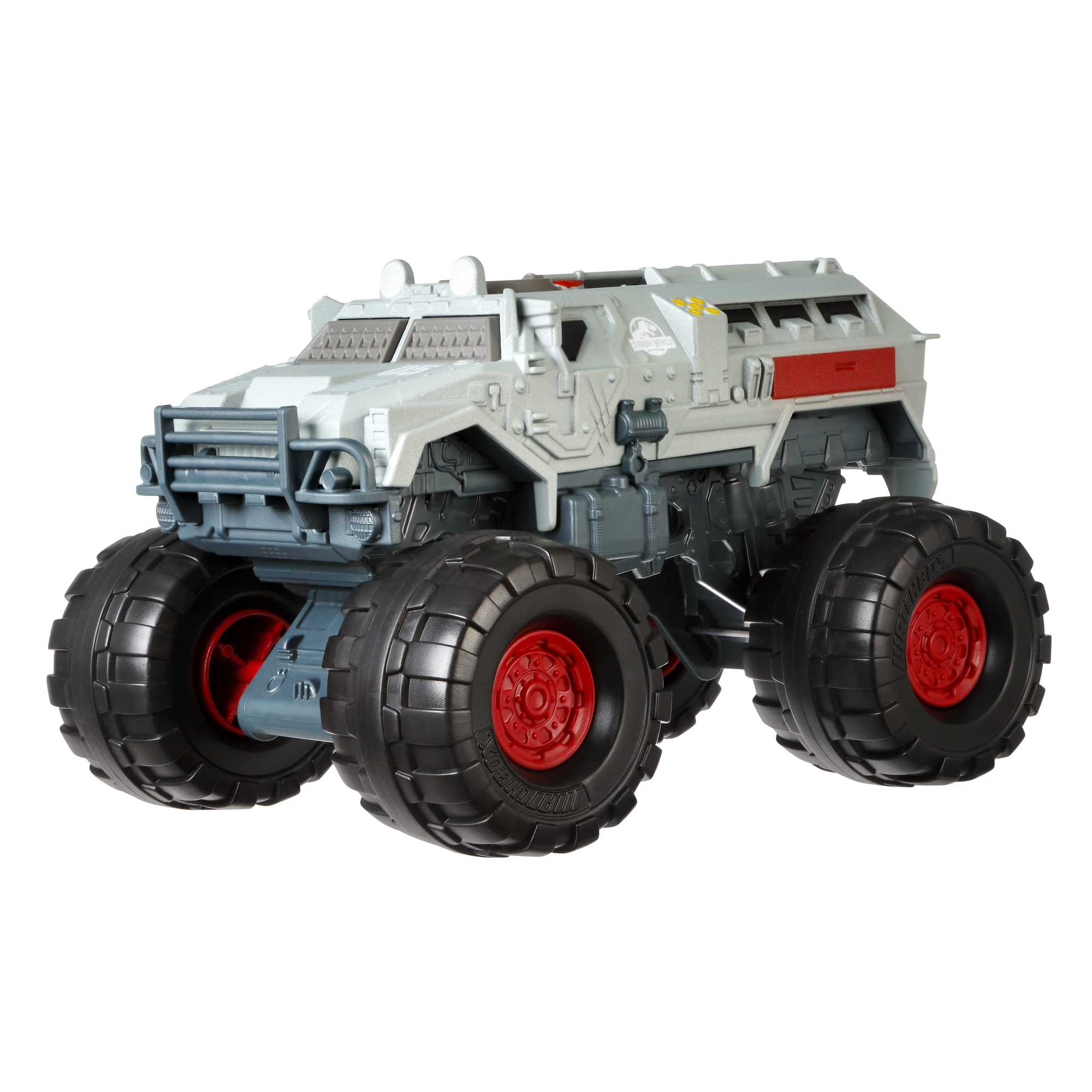 Jurassic World - Matchbox Armored Action 1:24 Scale Truck - Damaged Box