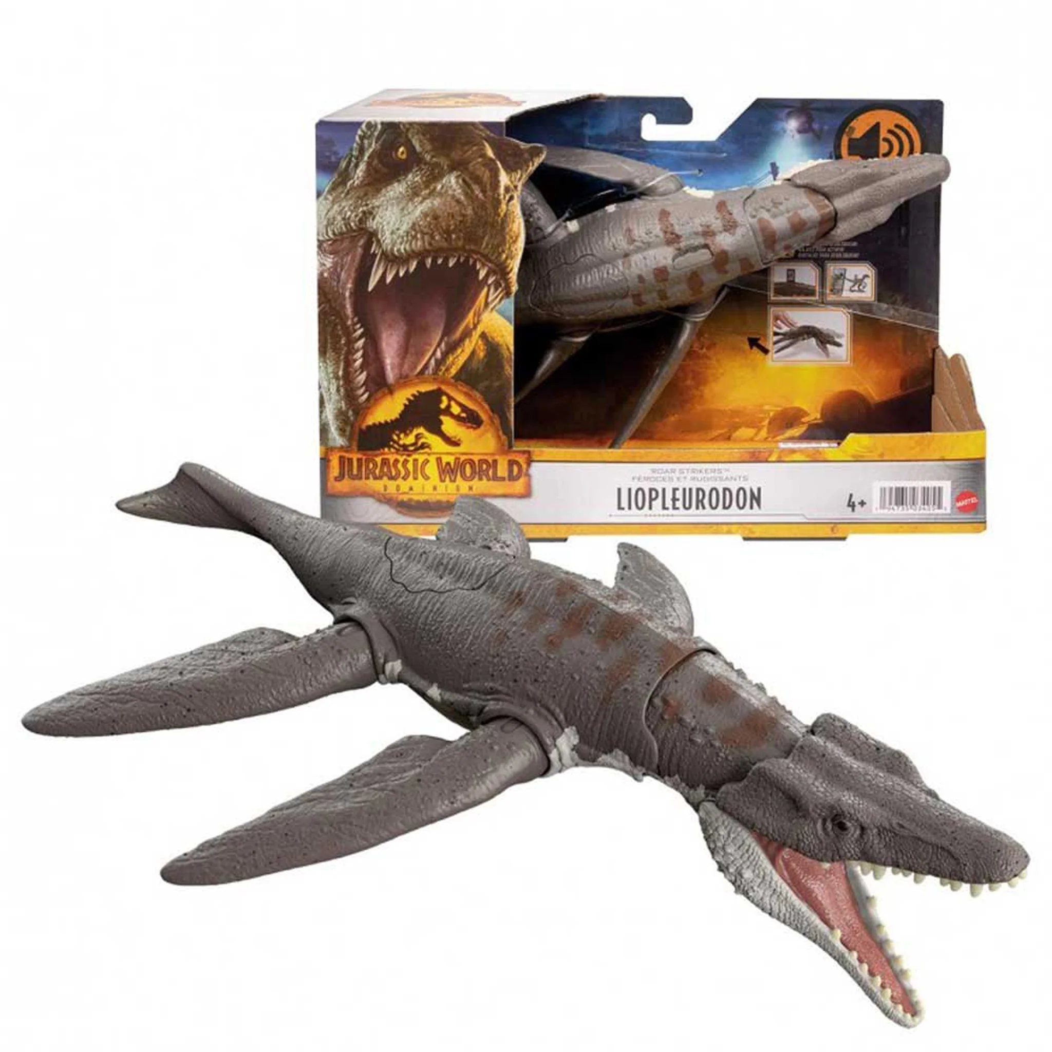 Jurassic World Roar Strikers Liopleurodon - Image 3