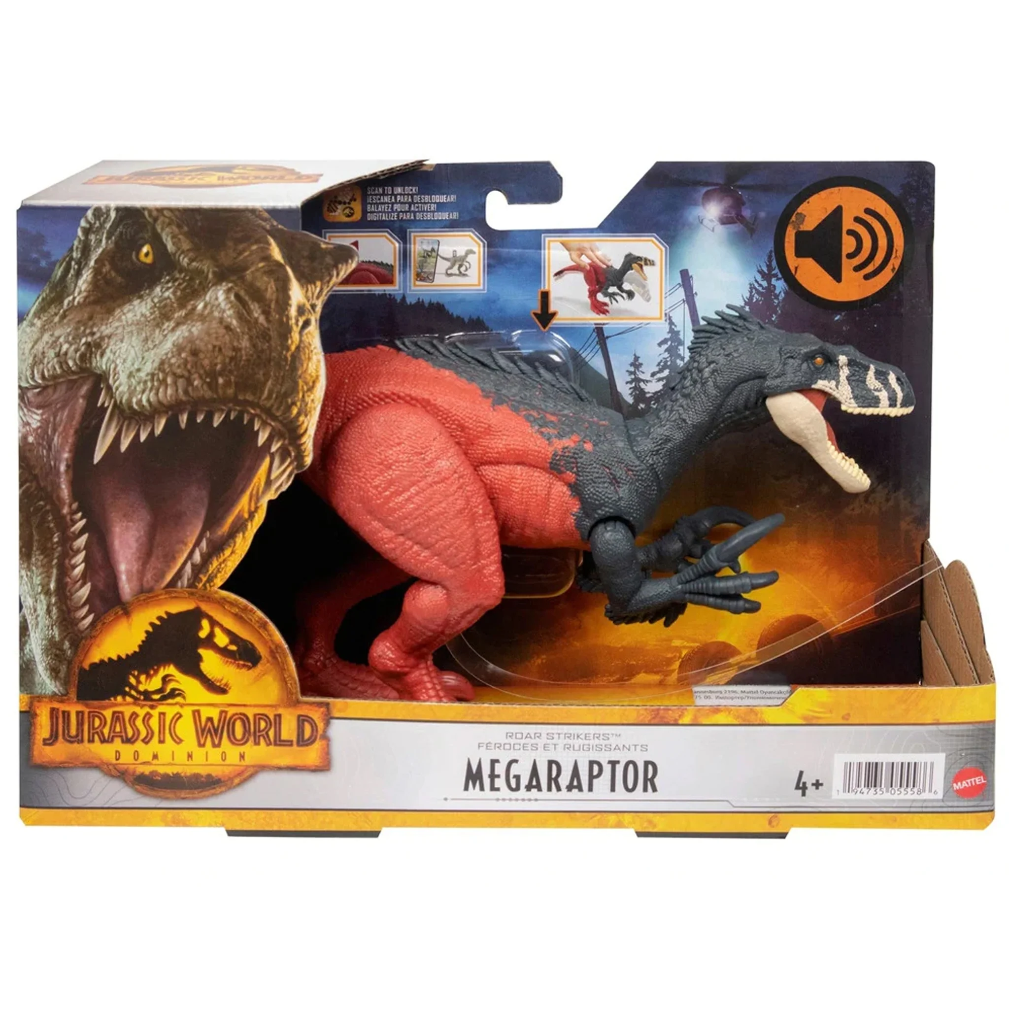Jurassic World Roar Strikers Megaraptor - Image 6