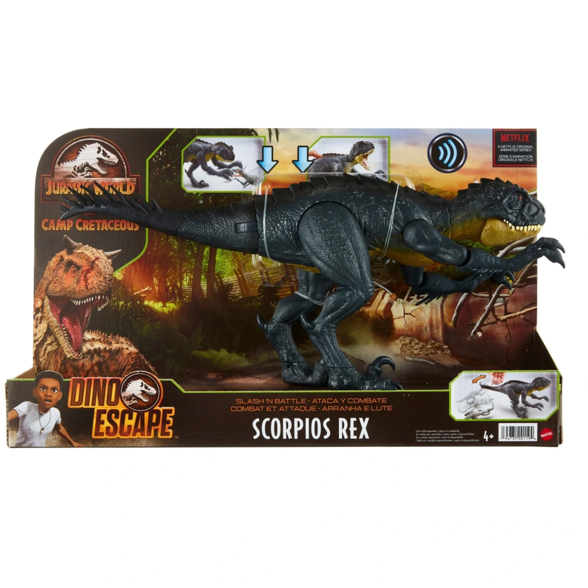 Jurassic World Slash 'N Battle Stinger Dino - Scorpios Rex - Image 2