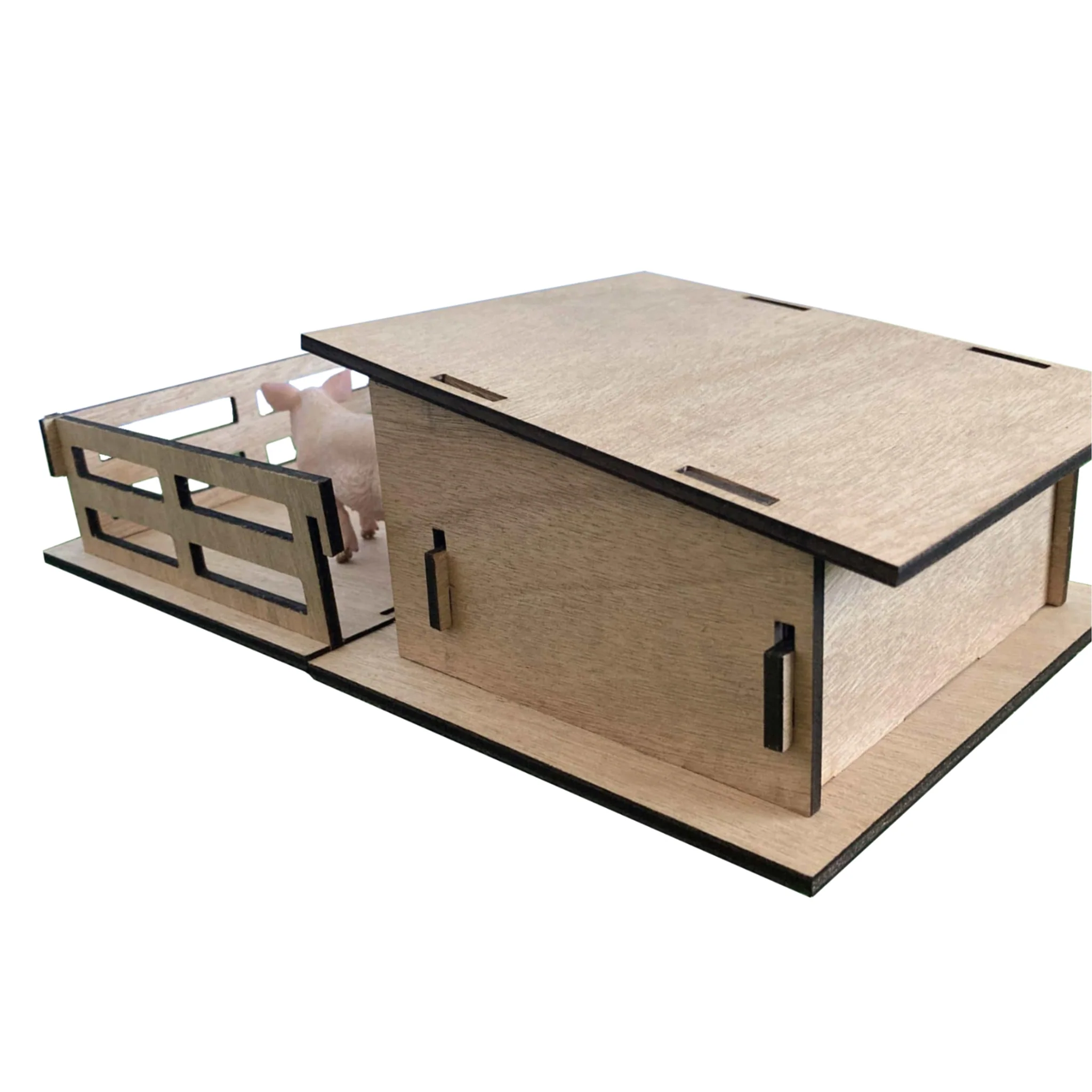 Kea Play Wooden Pigsty - Image 2