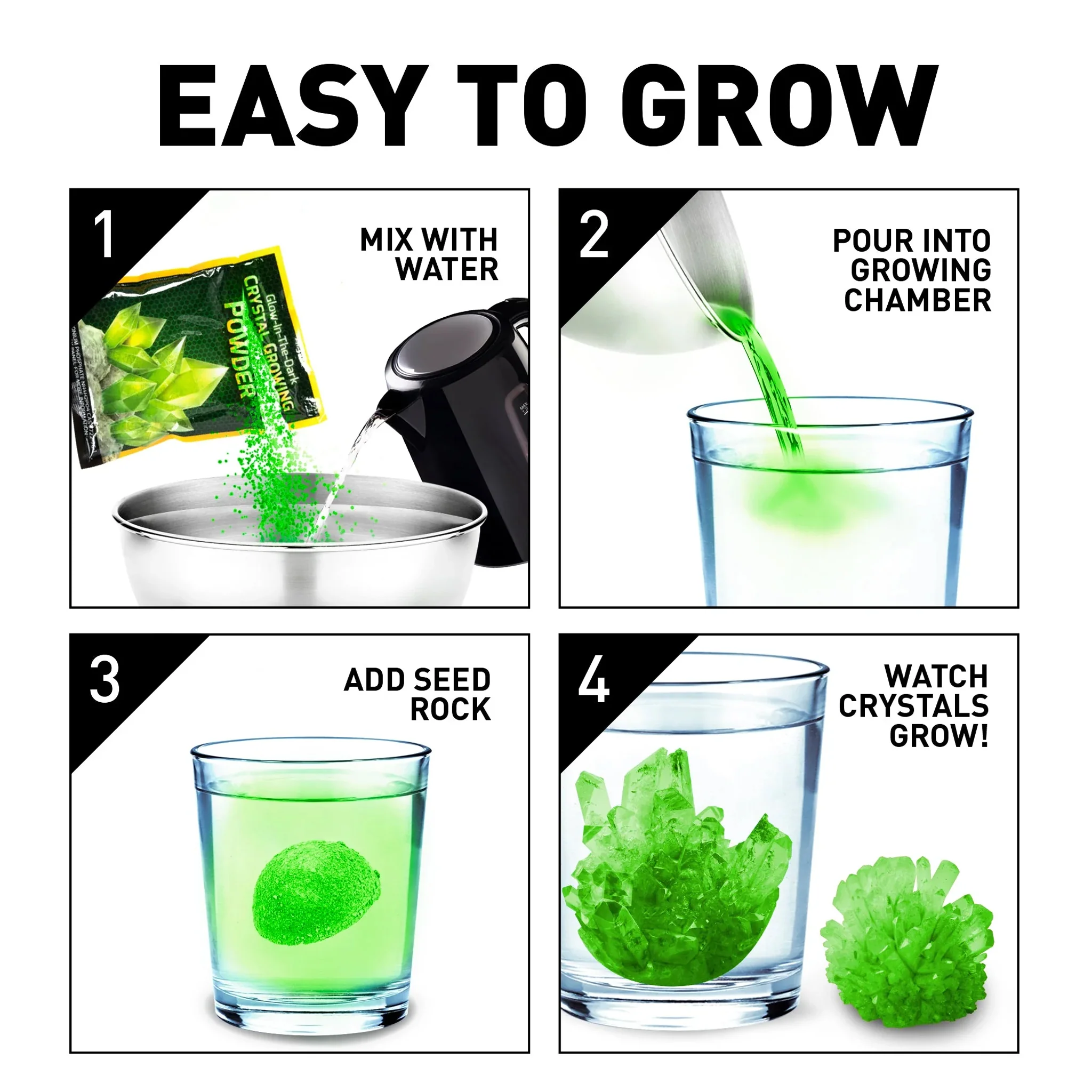 National Geographic Green Crystal Growing Lab - Image 3