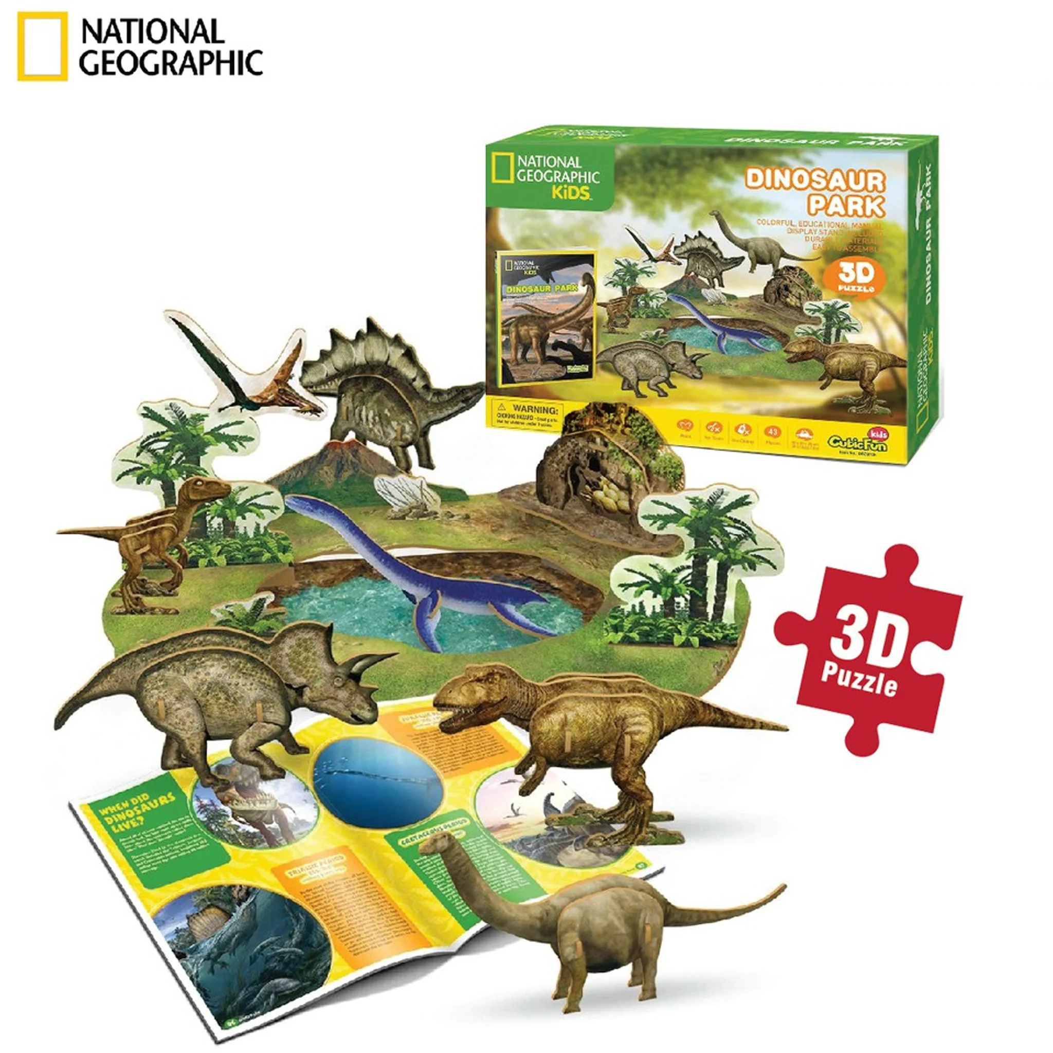 National Geographic Kids Dinosaur Park 3D - Image 2