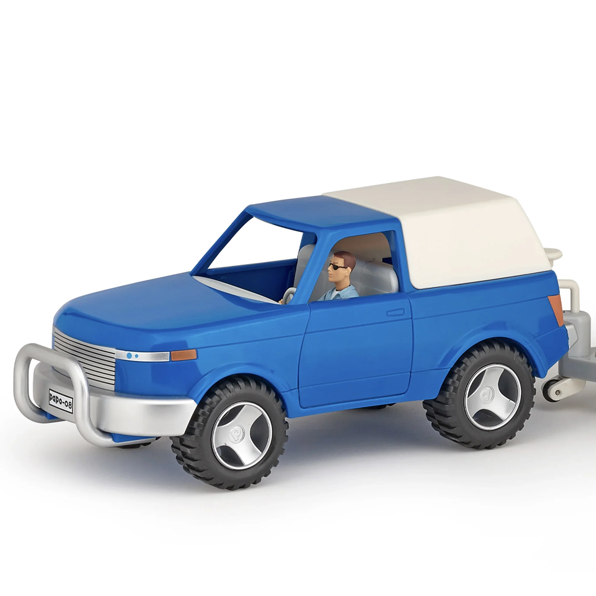 Papo 4x4 Off-Road Car and Horse Float - Image 2