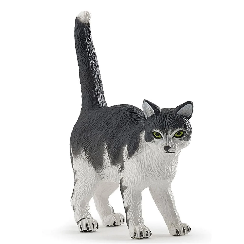 Papo Cat Black and White