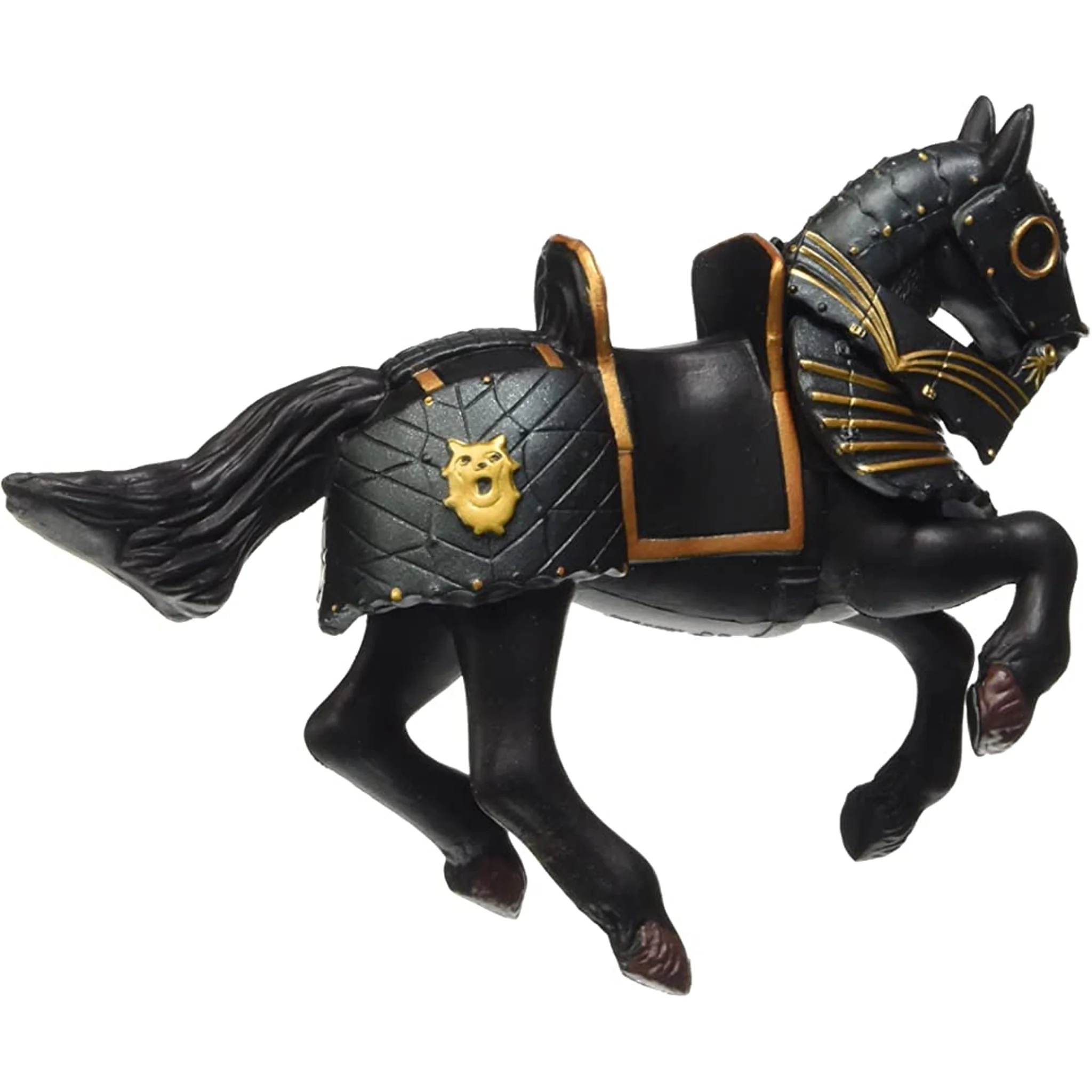 Papo Knight in Black Armour Horse - Image 2