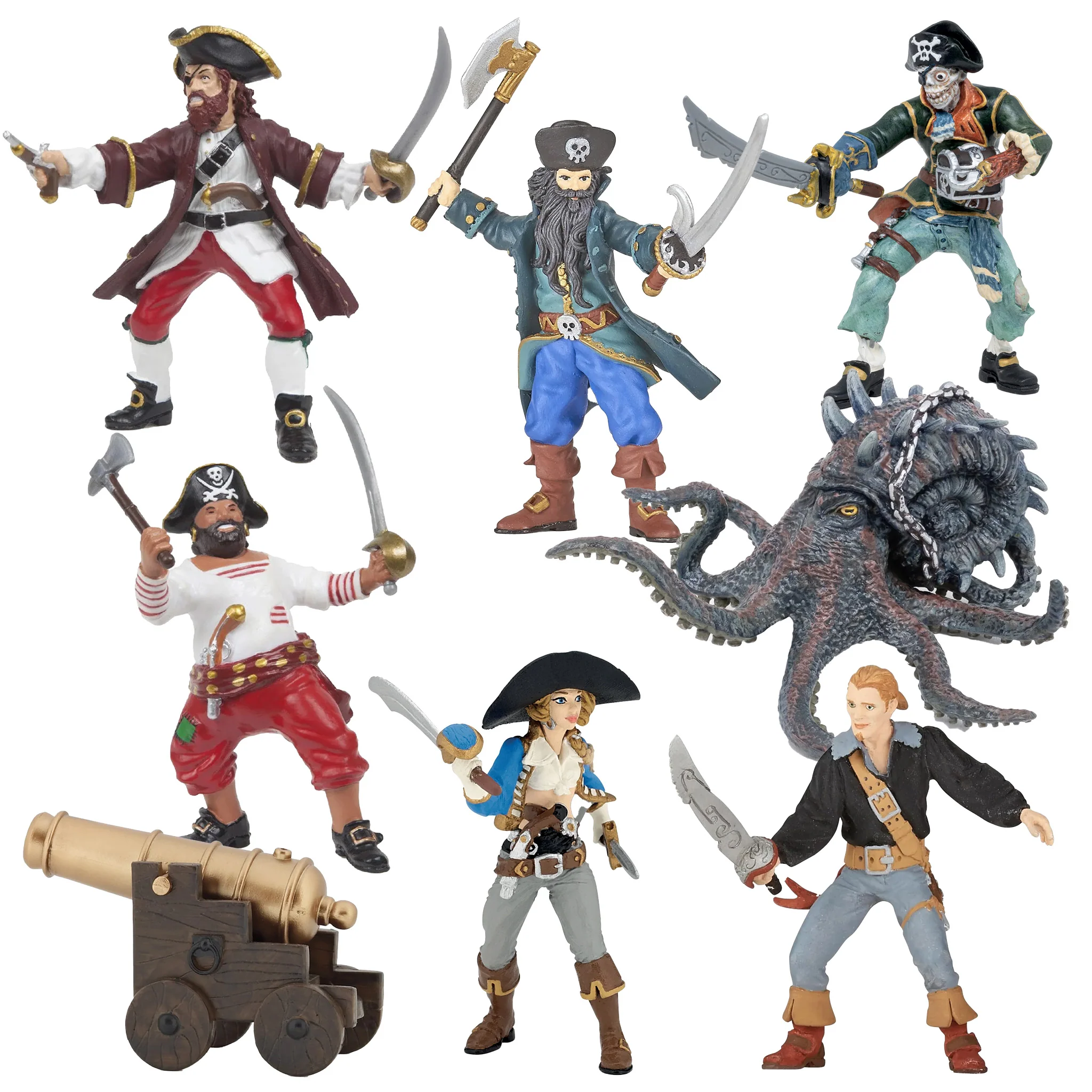 Papo Pirate – 8 piece set