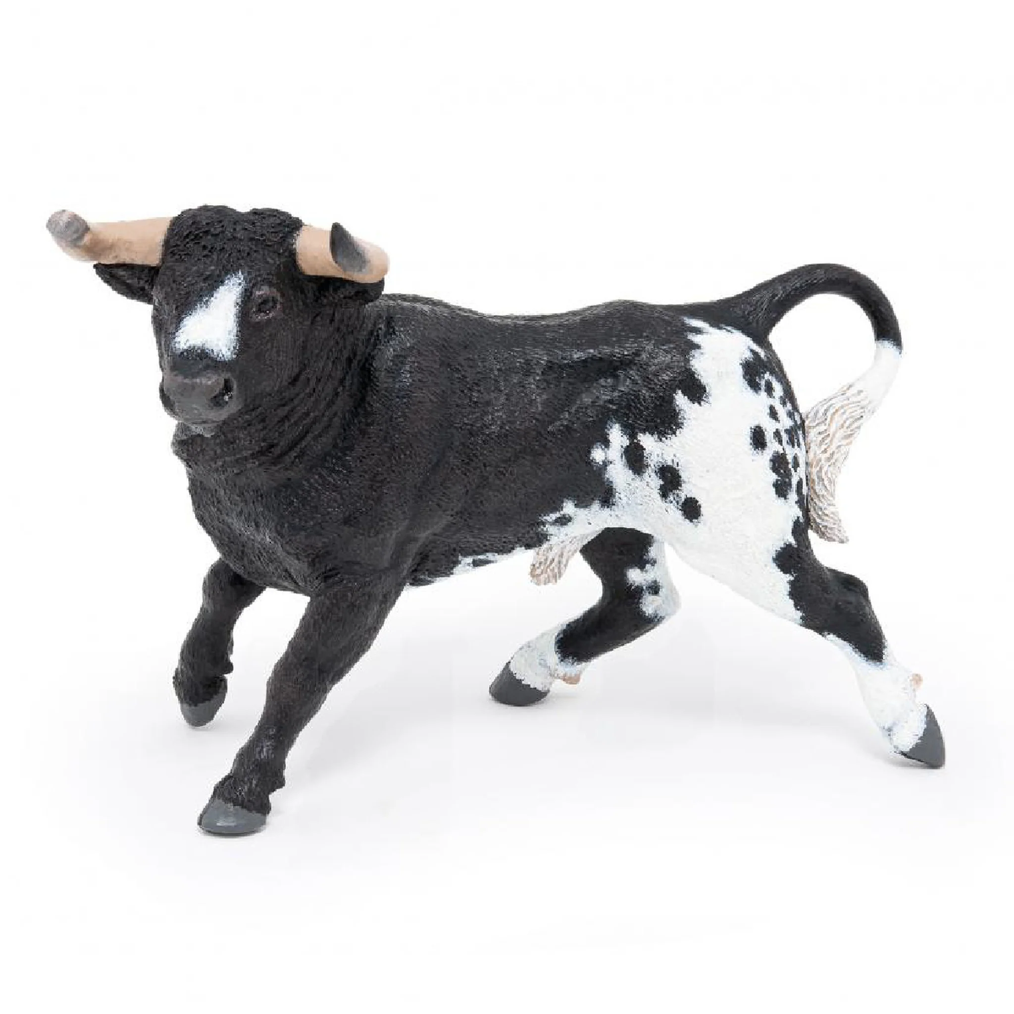 Papo Spanish Bull Black and White