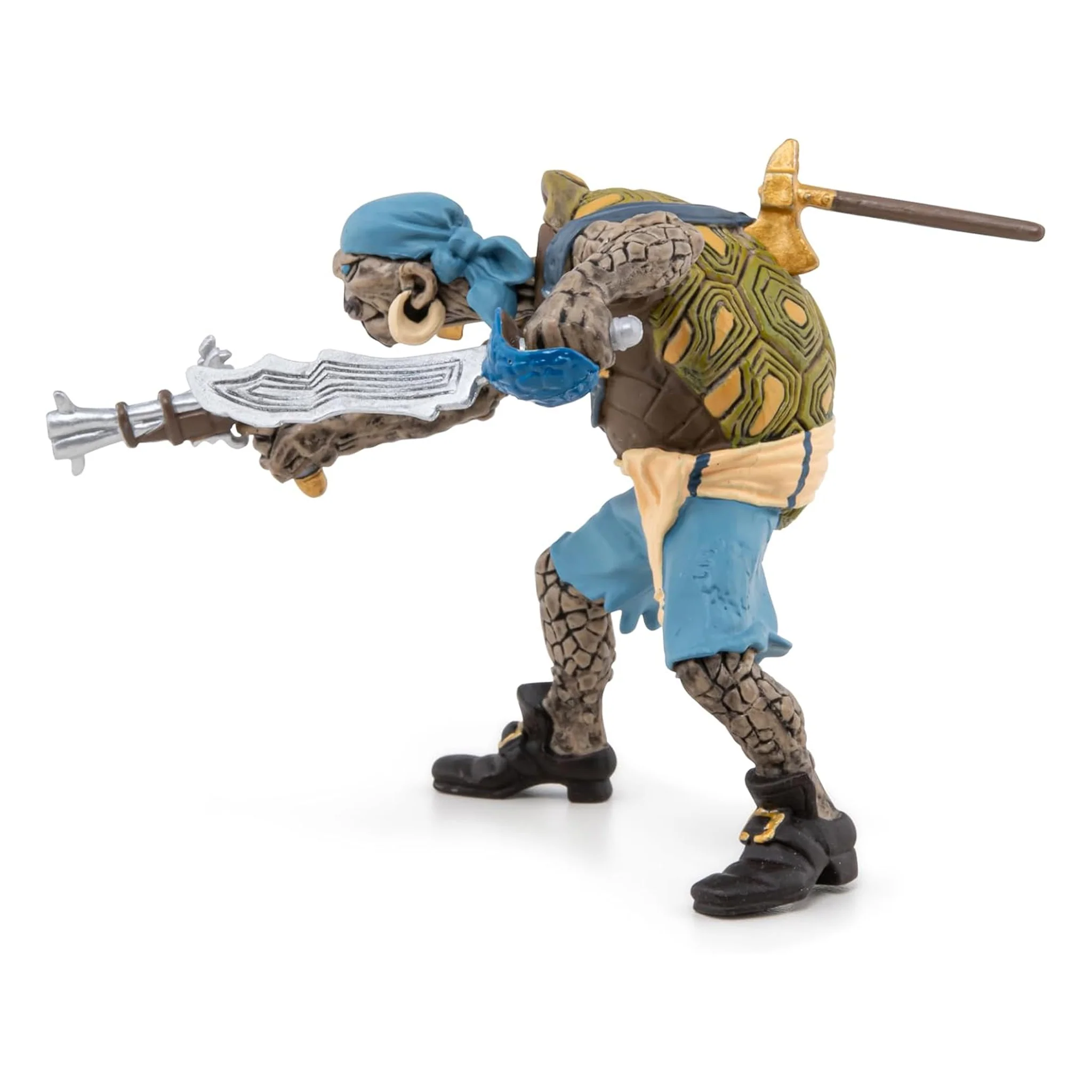 Papo Turtle Mutant Pirate - Image 2