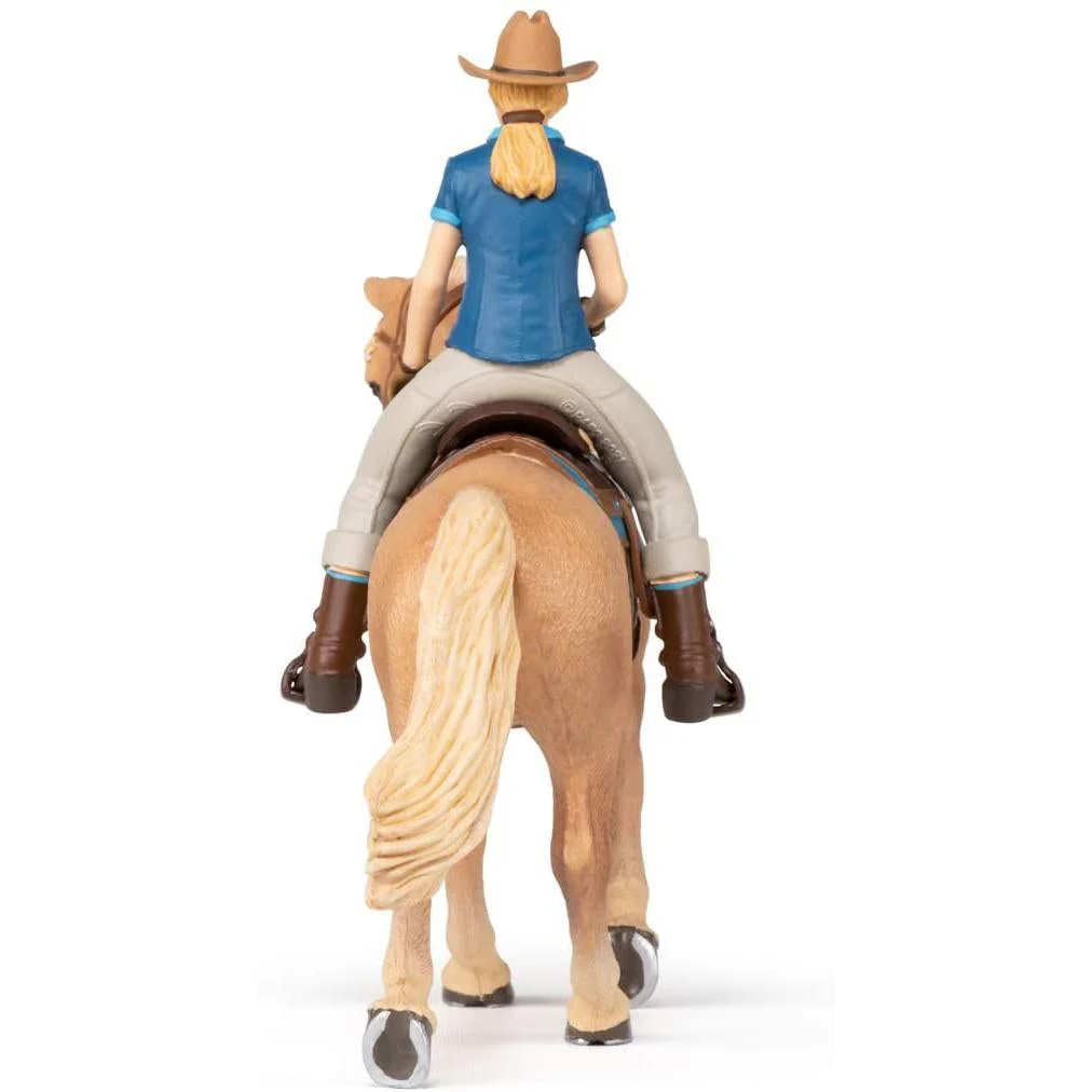 Papo Wild West Horse and Cowgirl - Image 4