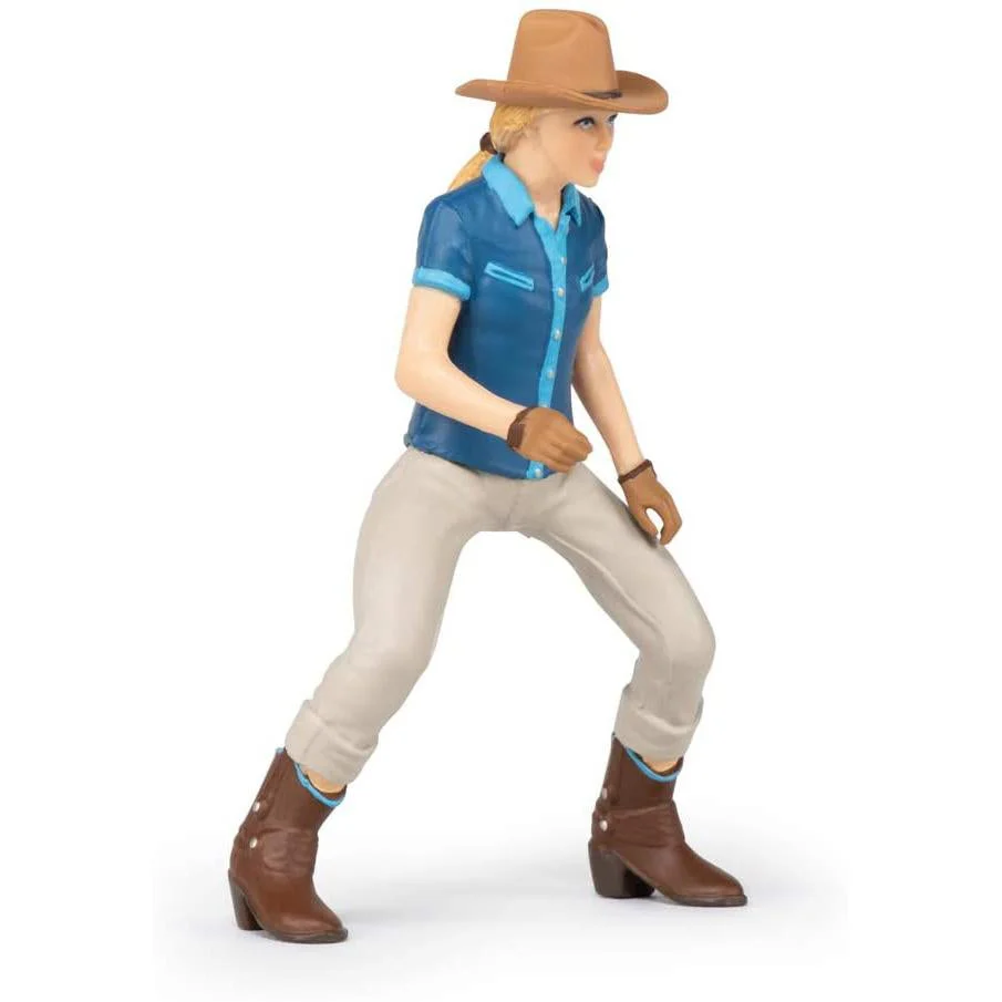 Papo Wild West Horse and Cowgirl - Image 5