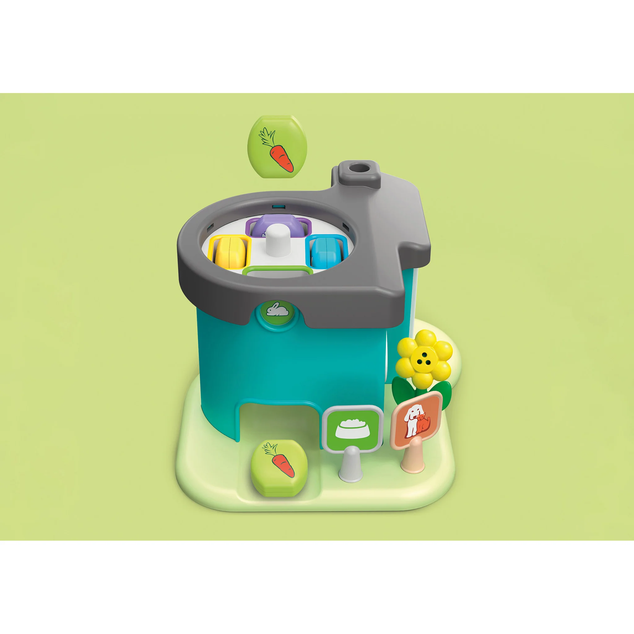 Playmobil 1.2.3. Animal Kennels with Treat Dispenser - Image 7