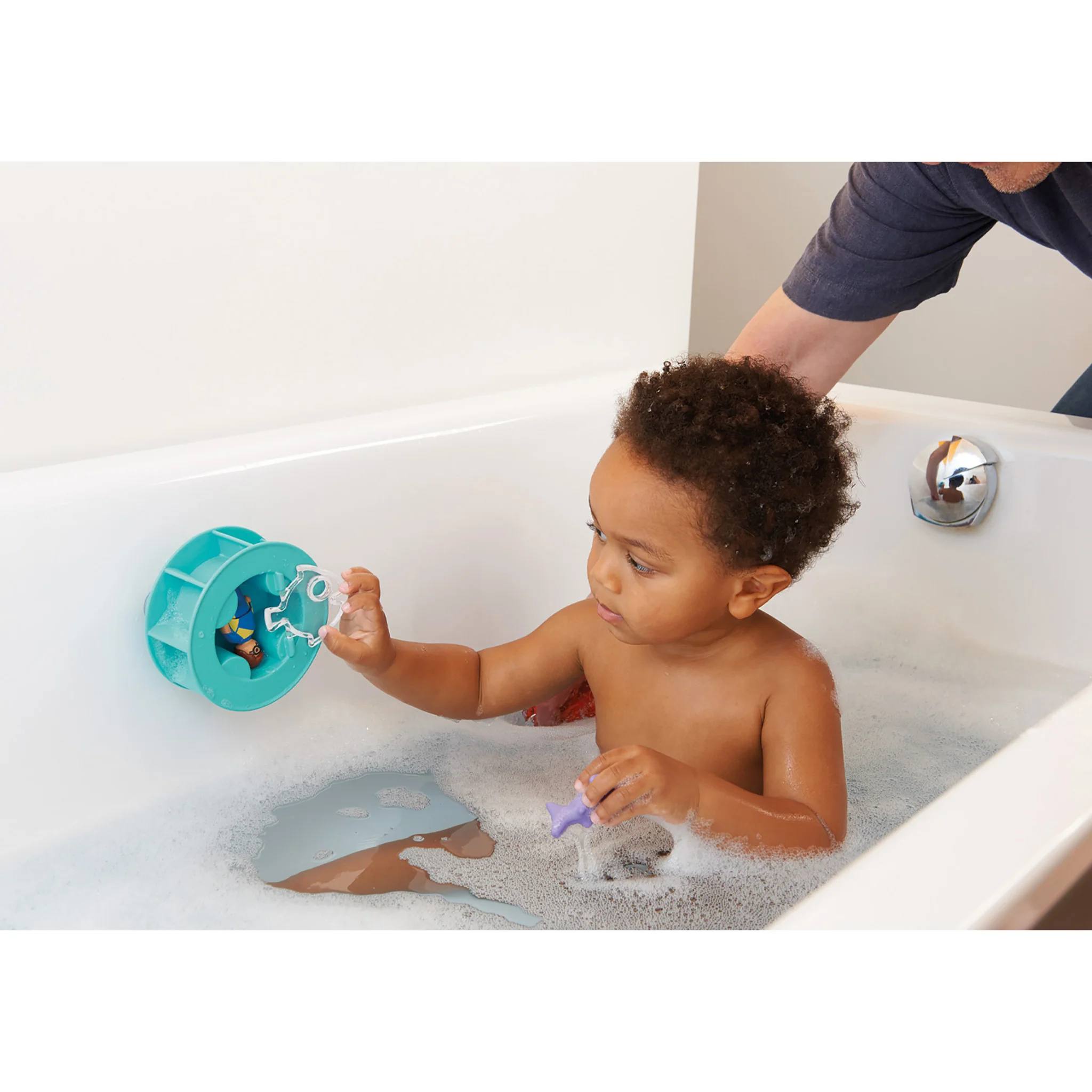 Playmobil 1.2.3. Aqua Water Wheel with Baby Shark - Image 3