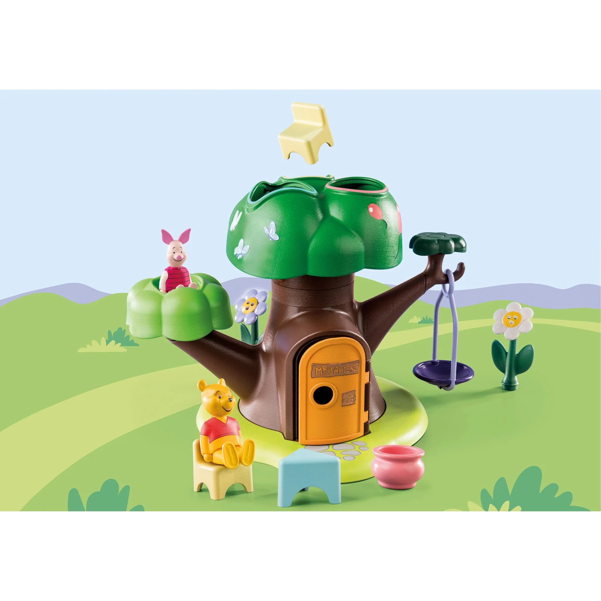 Playmobil 1.2.3. & Disney: Winnie's & Piglet's Tree House - Pre Sale - Image 2