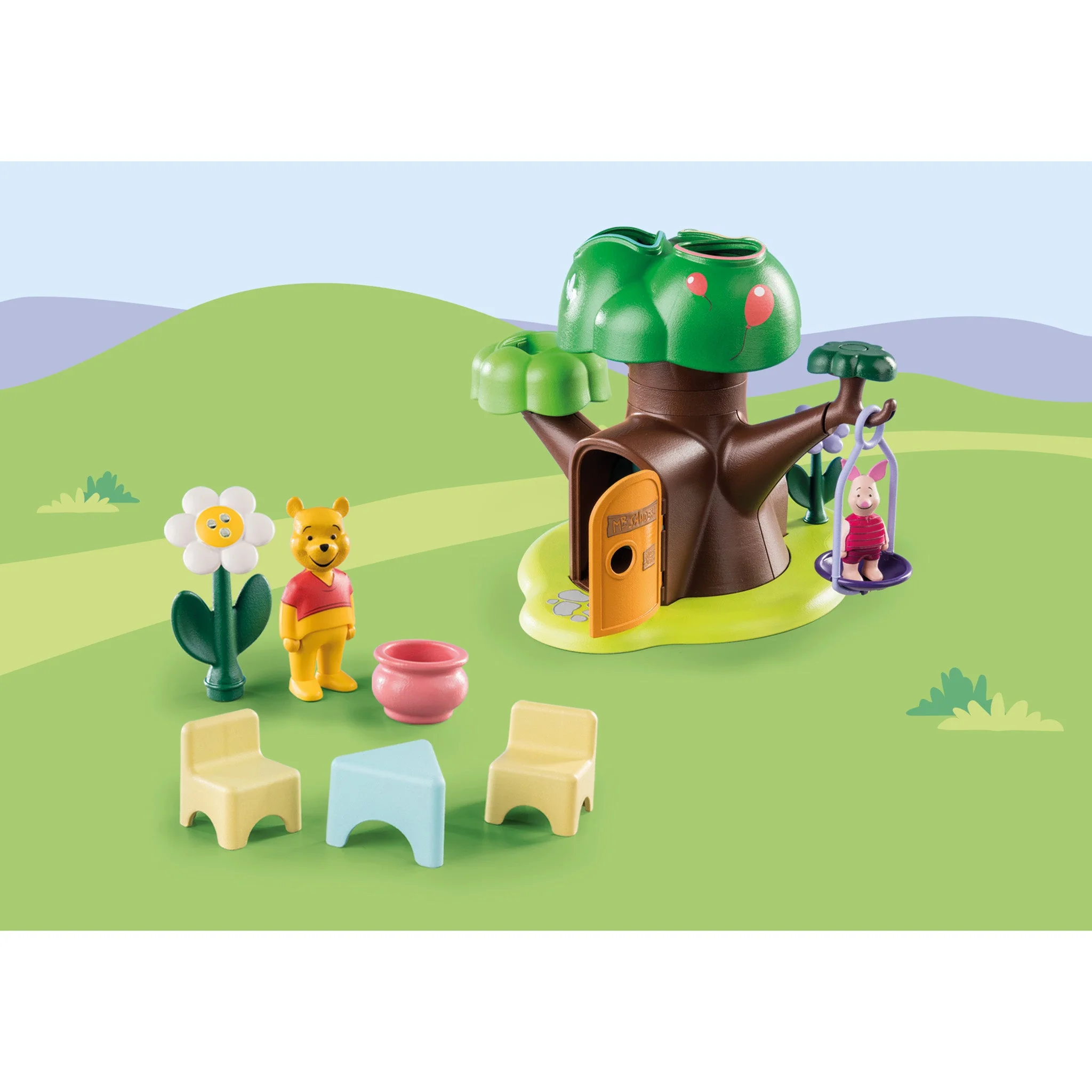Playmobil 1.2.3. & Disney: Winnie's & Piglet's Tree House - Pre Sale - Image 4