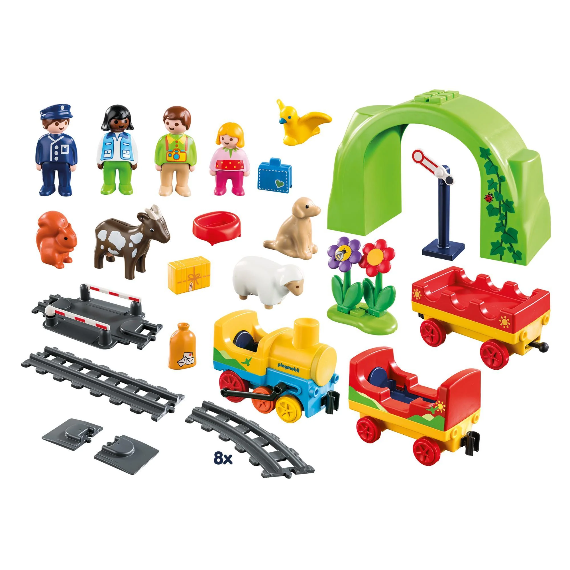 Playmobil 1.2.3. My First Train Set - Image 2
