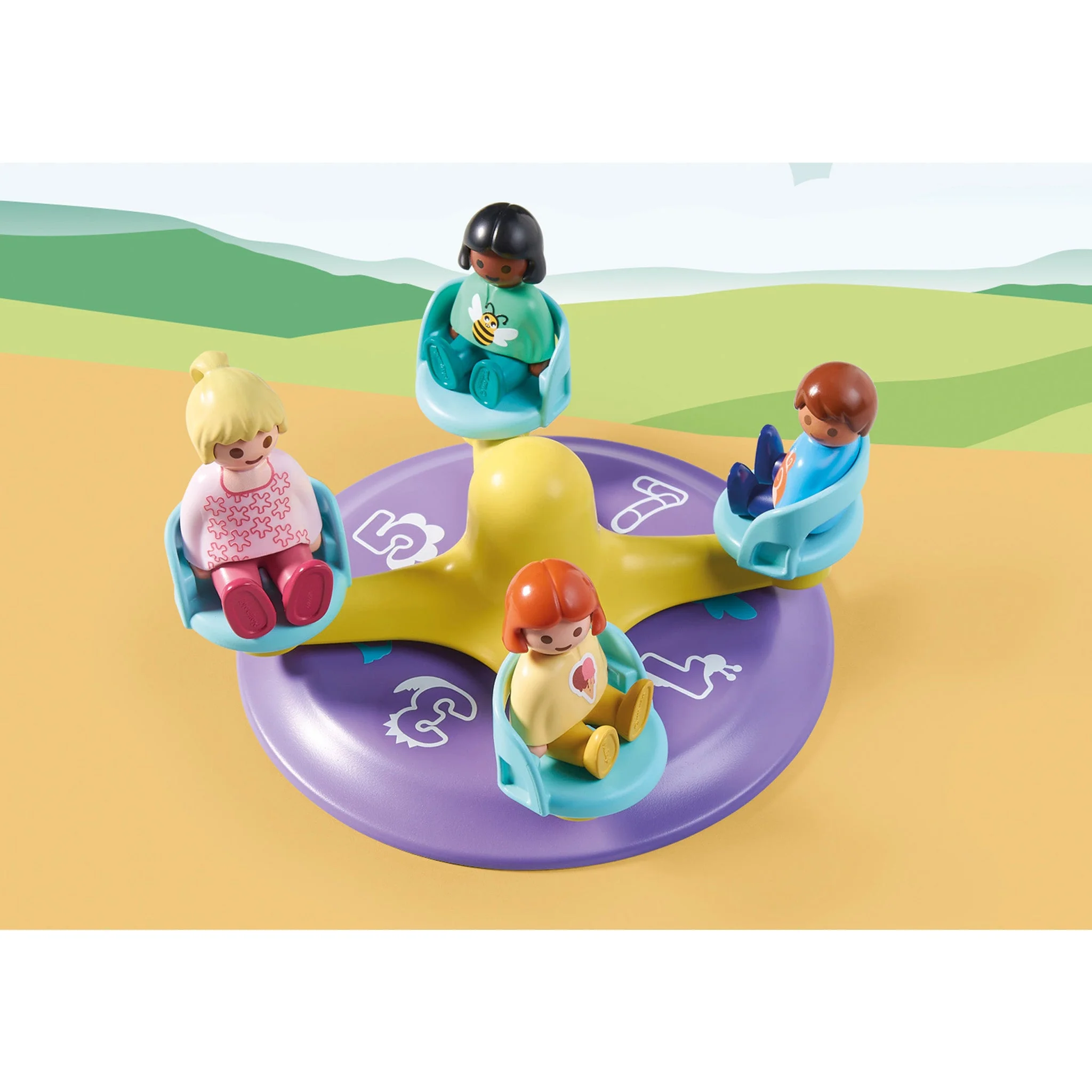 Playmobil 1.2.3 Number-Merry-Go-Round - Pre Sale - Image 2