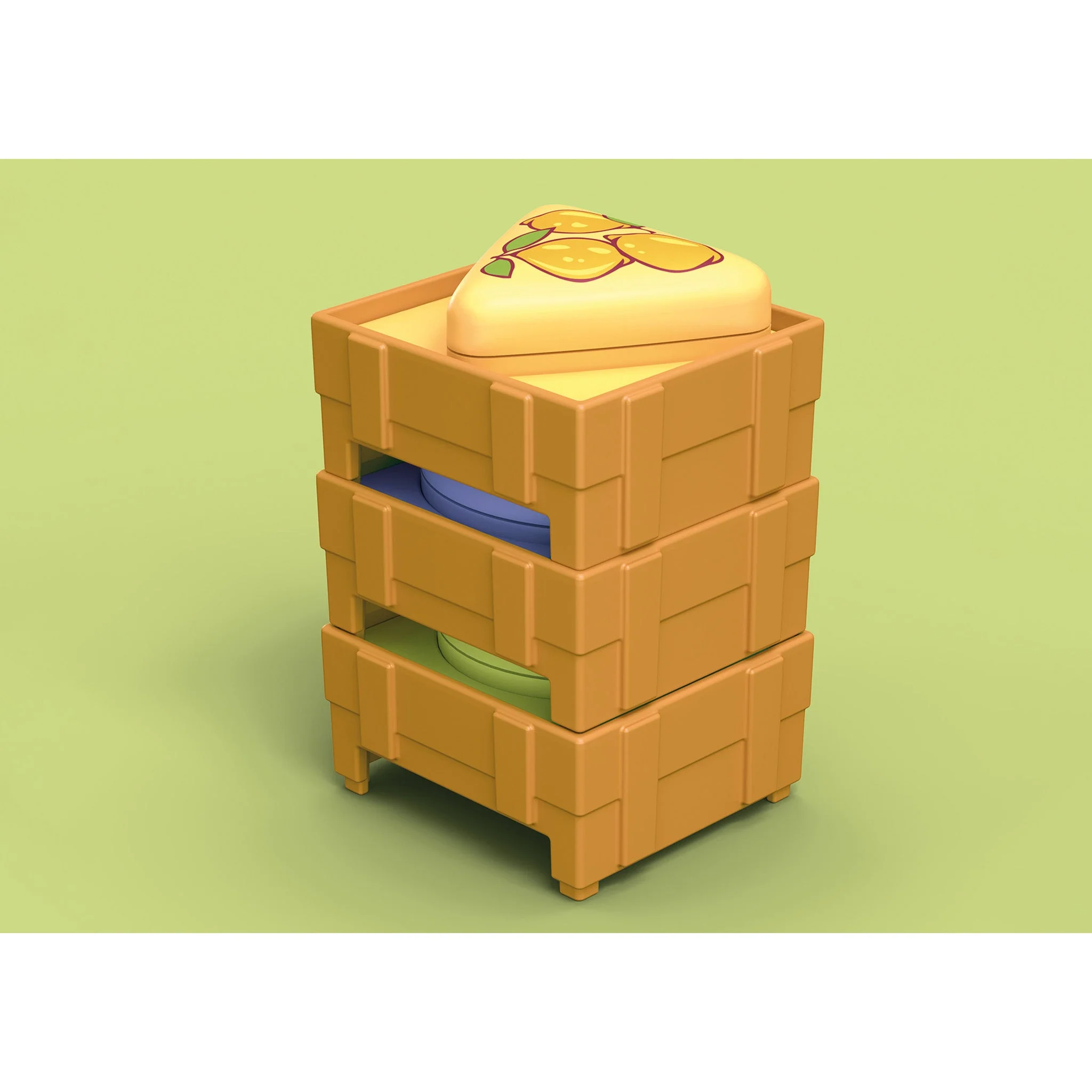 Playmobil 1.2.3 Organic Market Stall & Forklift - Pre Sale - Image 8