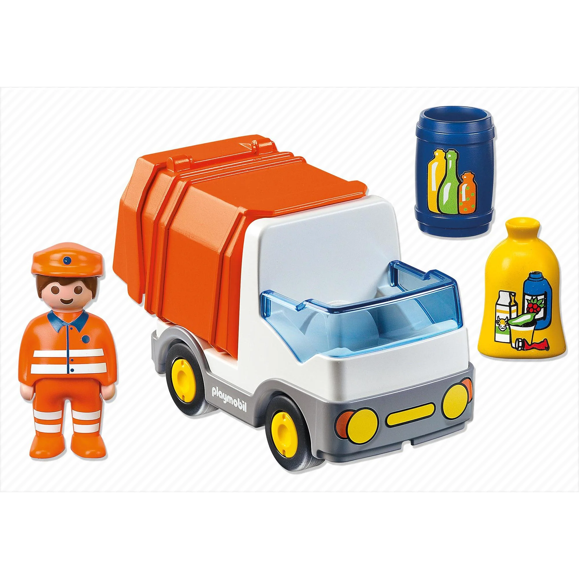 Playmobil 1.2.3. Recycling Truck - Image 2