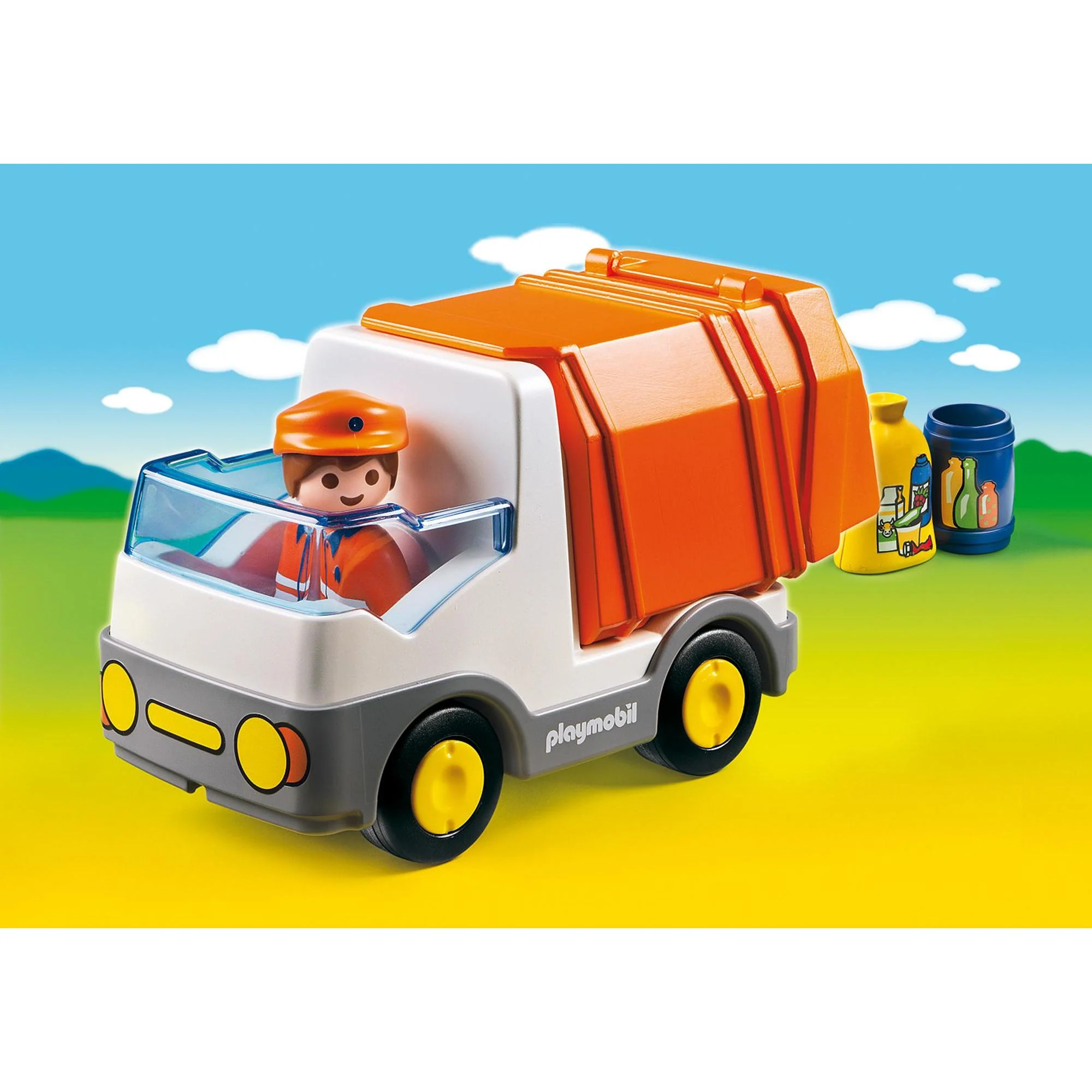 Playmobil 1.2.3. Recycling Truck - Image 3