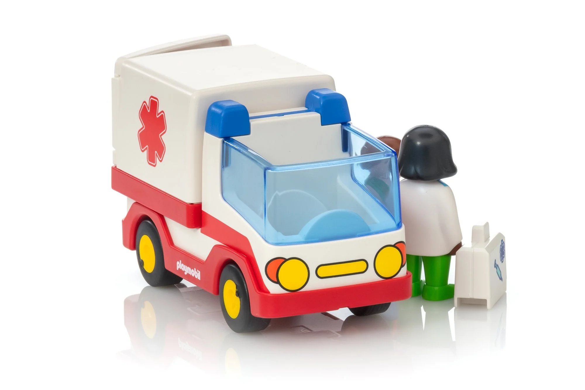Playmobil 1.2.3 Rescue Ambulance - Image 24
