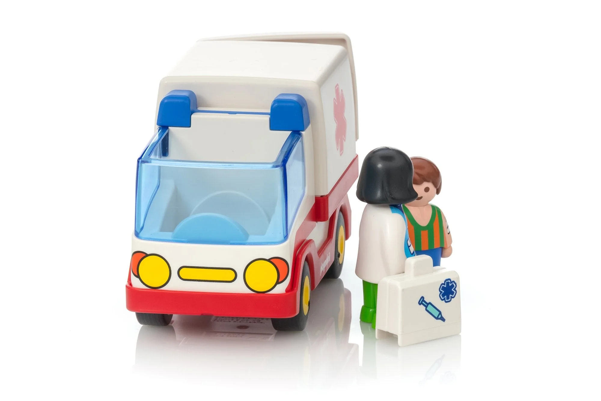 Playmobil 1.2.3 Rescue Ambulance - Image 28