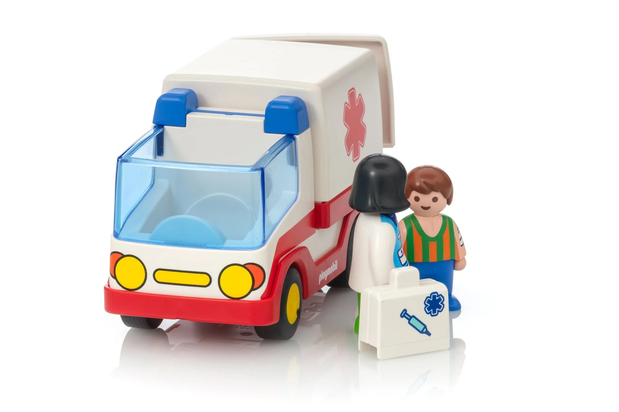 Playmobil 1.2.3 Rescue Ambulance - Image 29