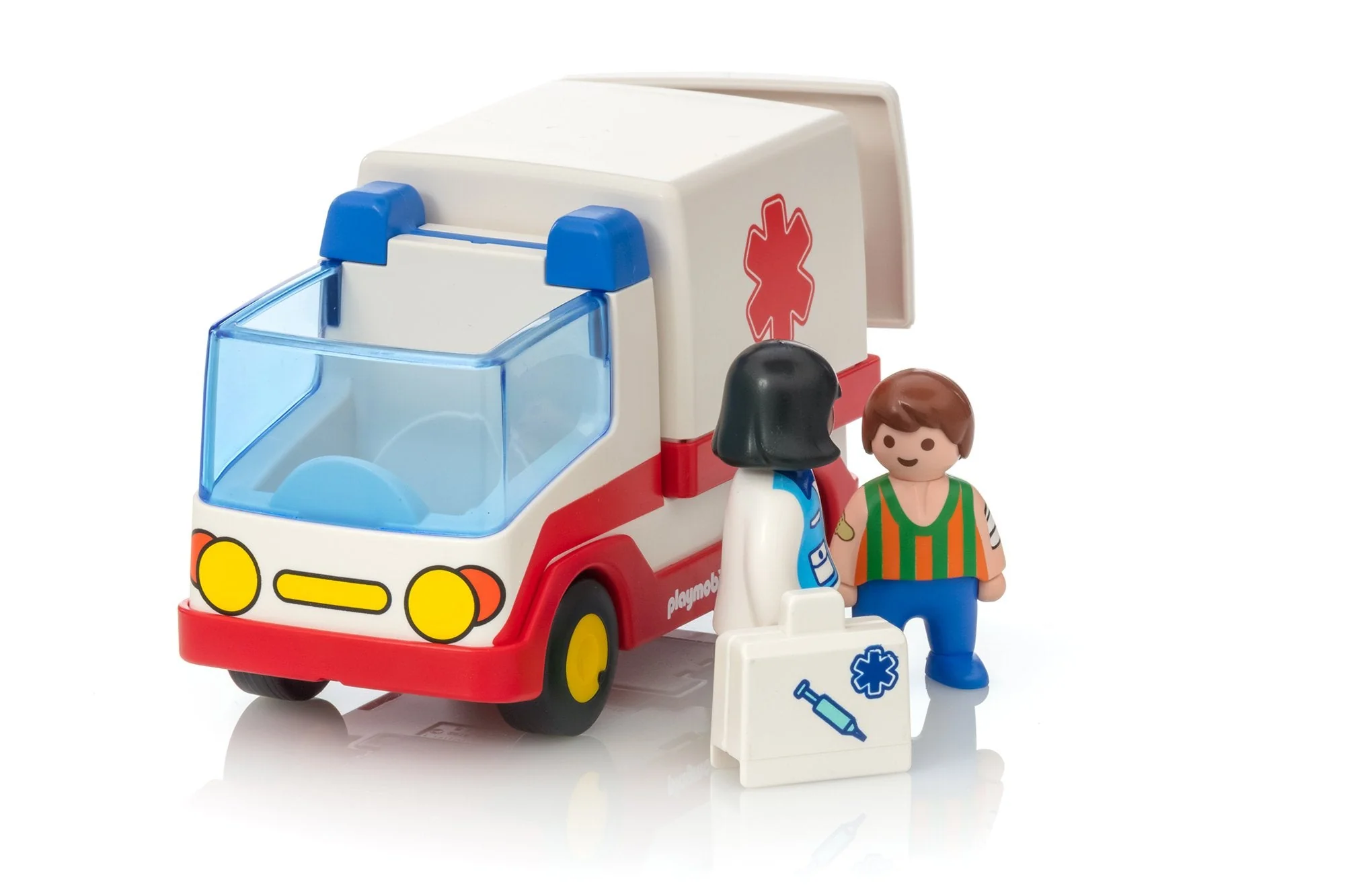Playmobil 1.2.3 Rescue Ambulance - Image 30