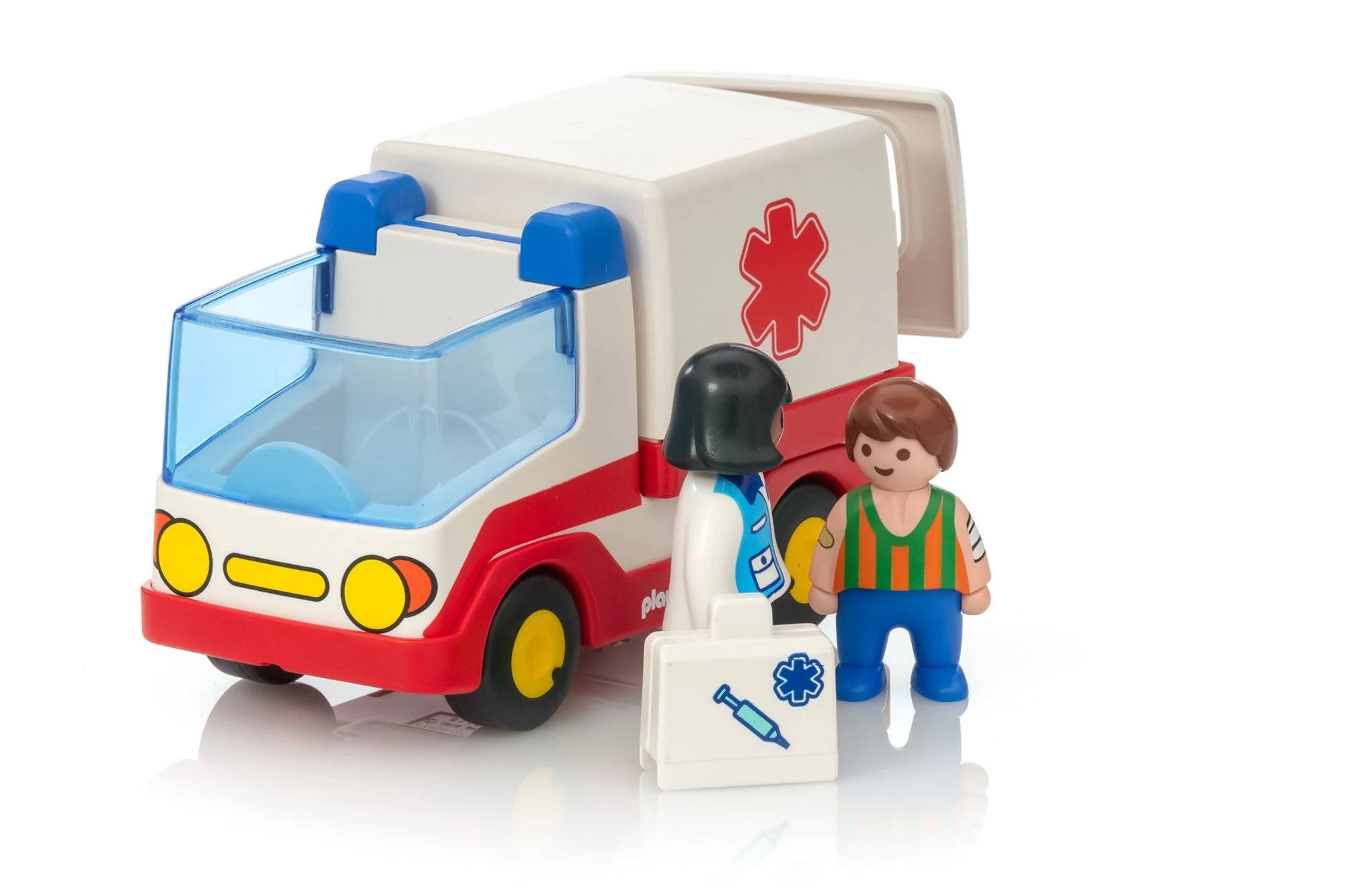 Playmobil 1.2.3 Rescue Ambulance - Image 31