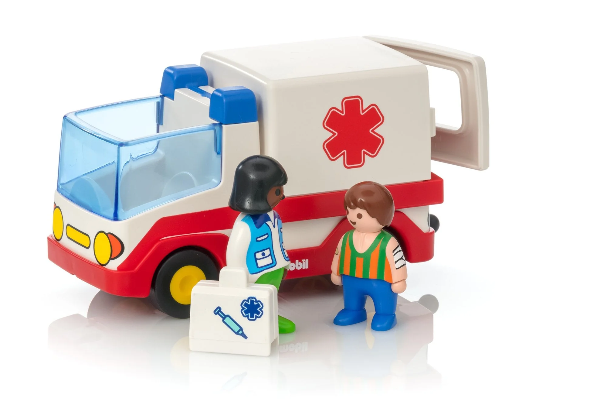 Playmobil 1.2.3 Rescue Ambulance - Image 34