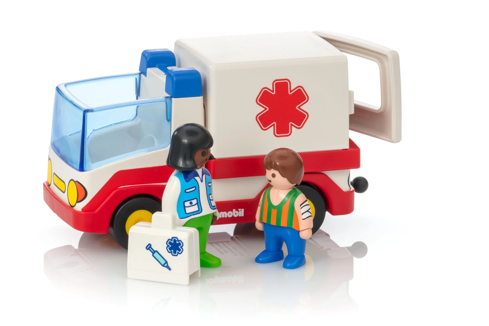 Playmobil 1.2.3 Rescue Ambulance - Image 35