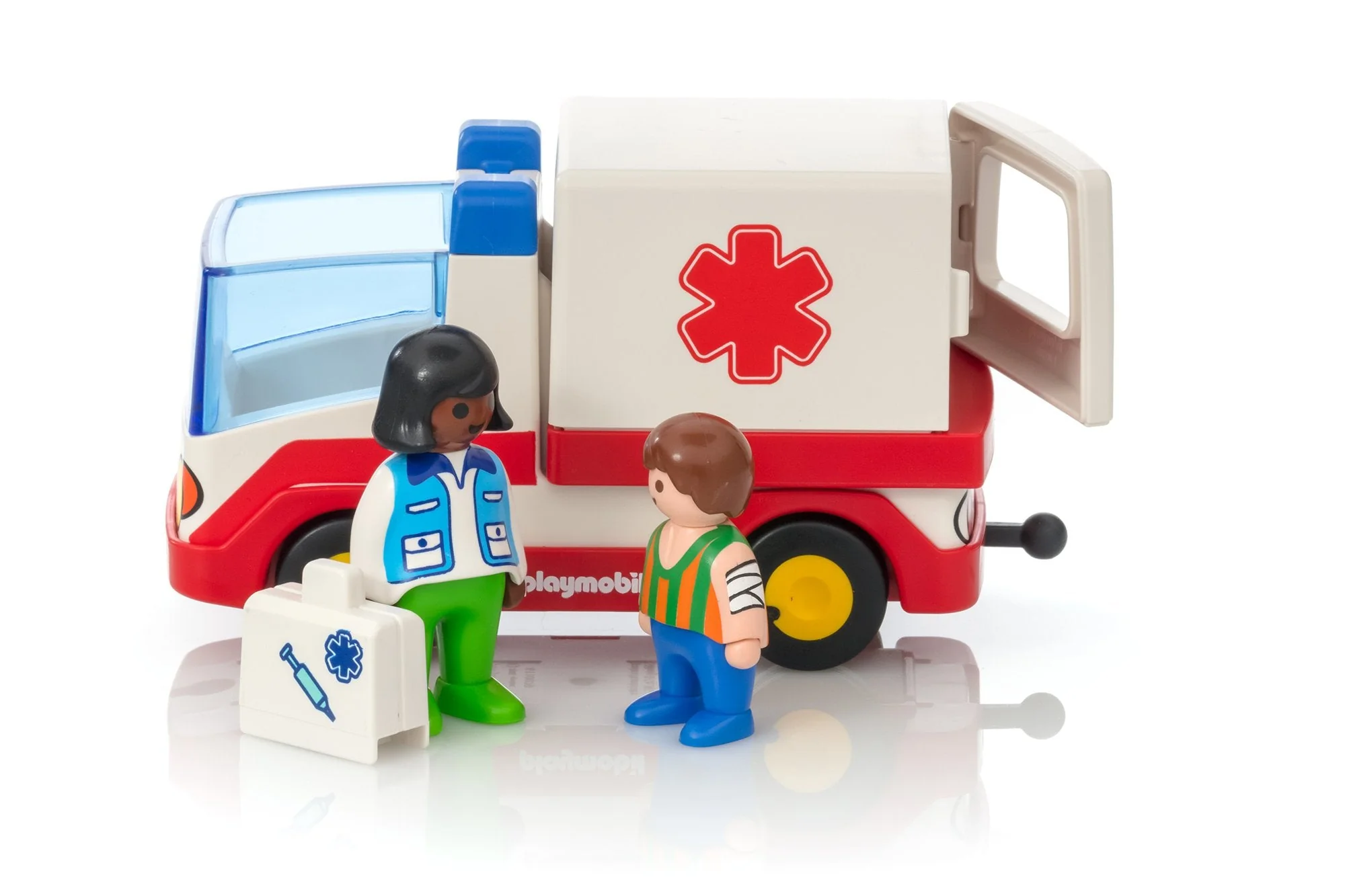 Playmobil 1.2.3 Rescue Ambulance - Image 37