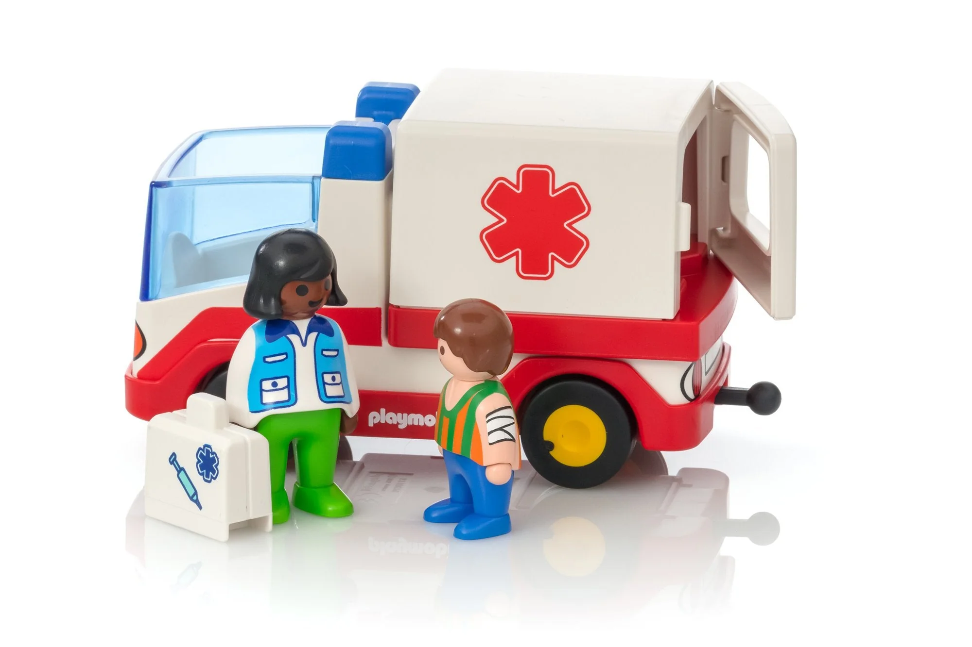 Playmobil 1.2.3 Rescue Ambulance - Image 38