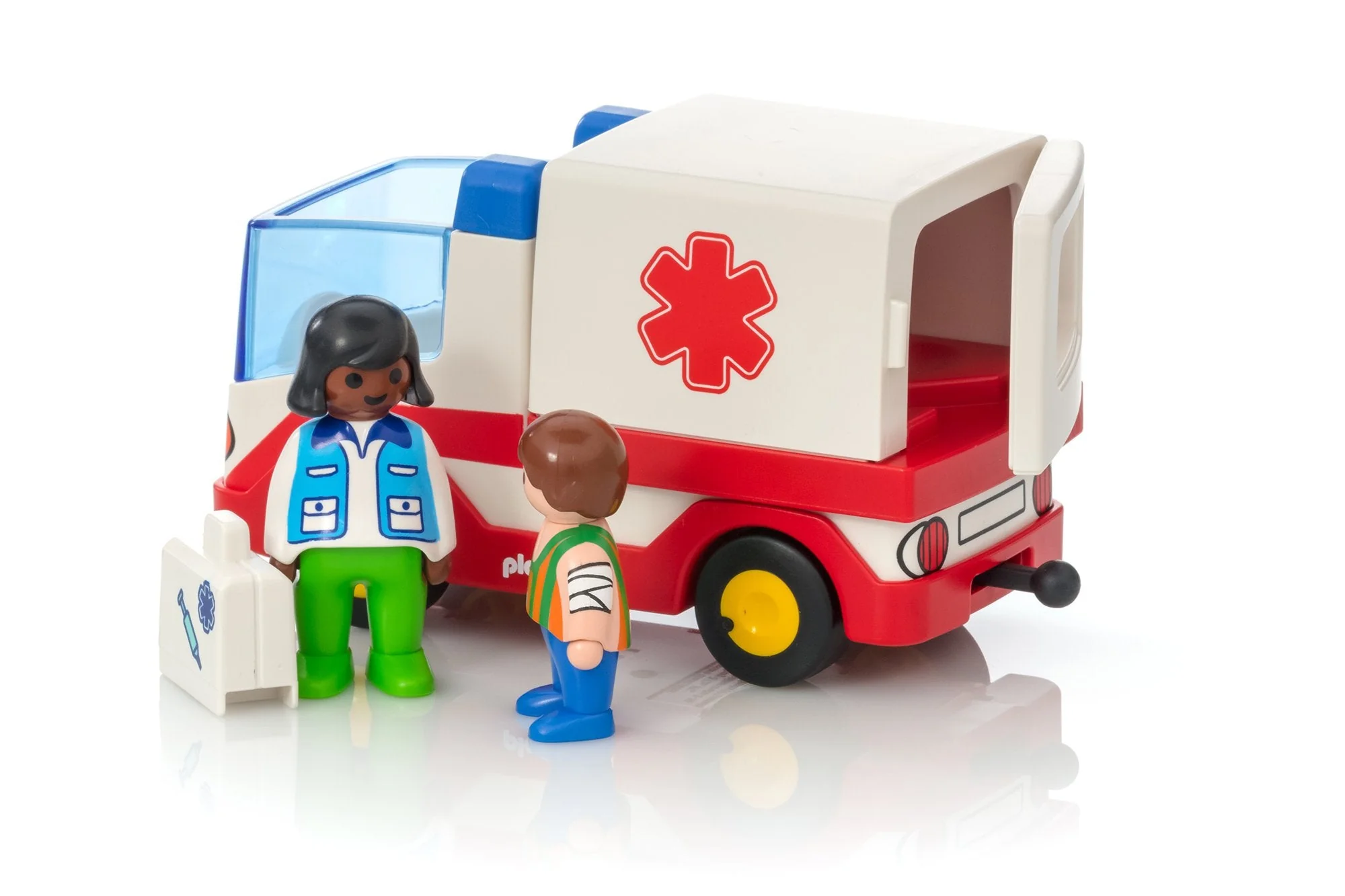Playmobil 1.2.3 Rescue Ambulance - Image 40