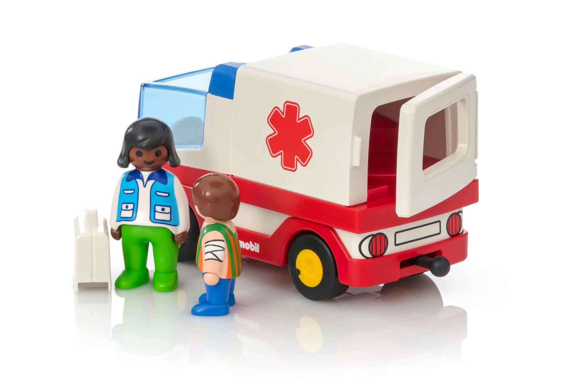 Playmobil 1.2.3 Rescue Ambulance - Image 42