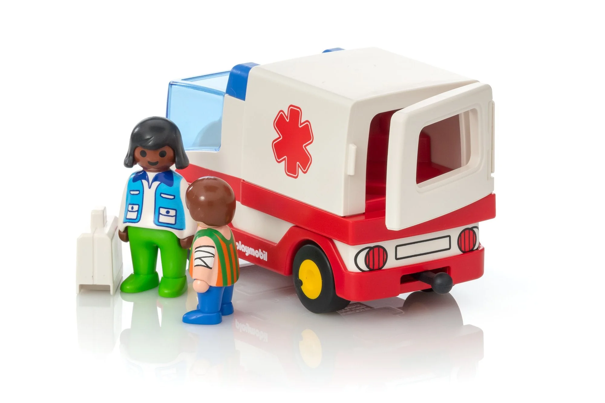 Playmobil 1.2.3 Rescue Ambulance - Image 43